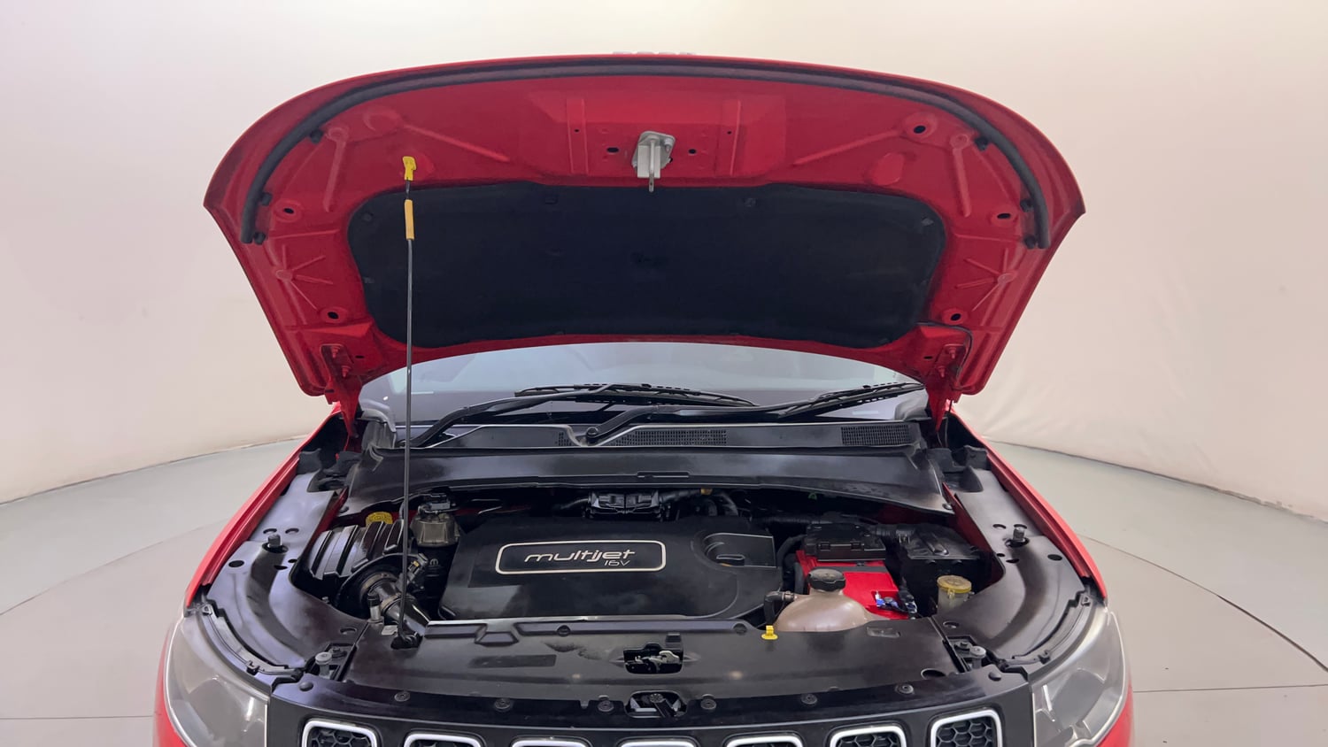 Used 2018 Jeep Compass Sport 2.0 Diesel Diesel Manual engine ENGINE & BONNET OPEN FRONT VIEW