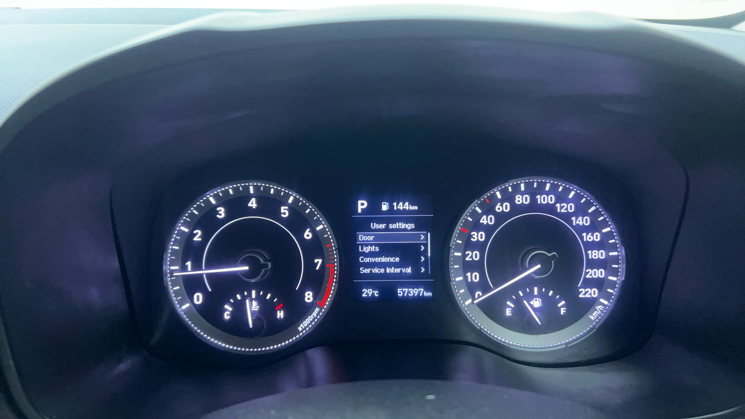 Used 2019 Hyundai Venue SX Plus 1.0 Turbo DCT Petrol Automatic interior CLUSTERMETER VIEW