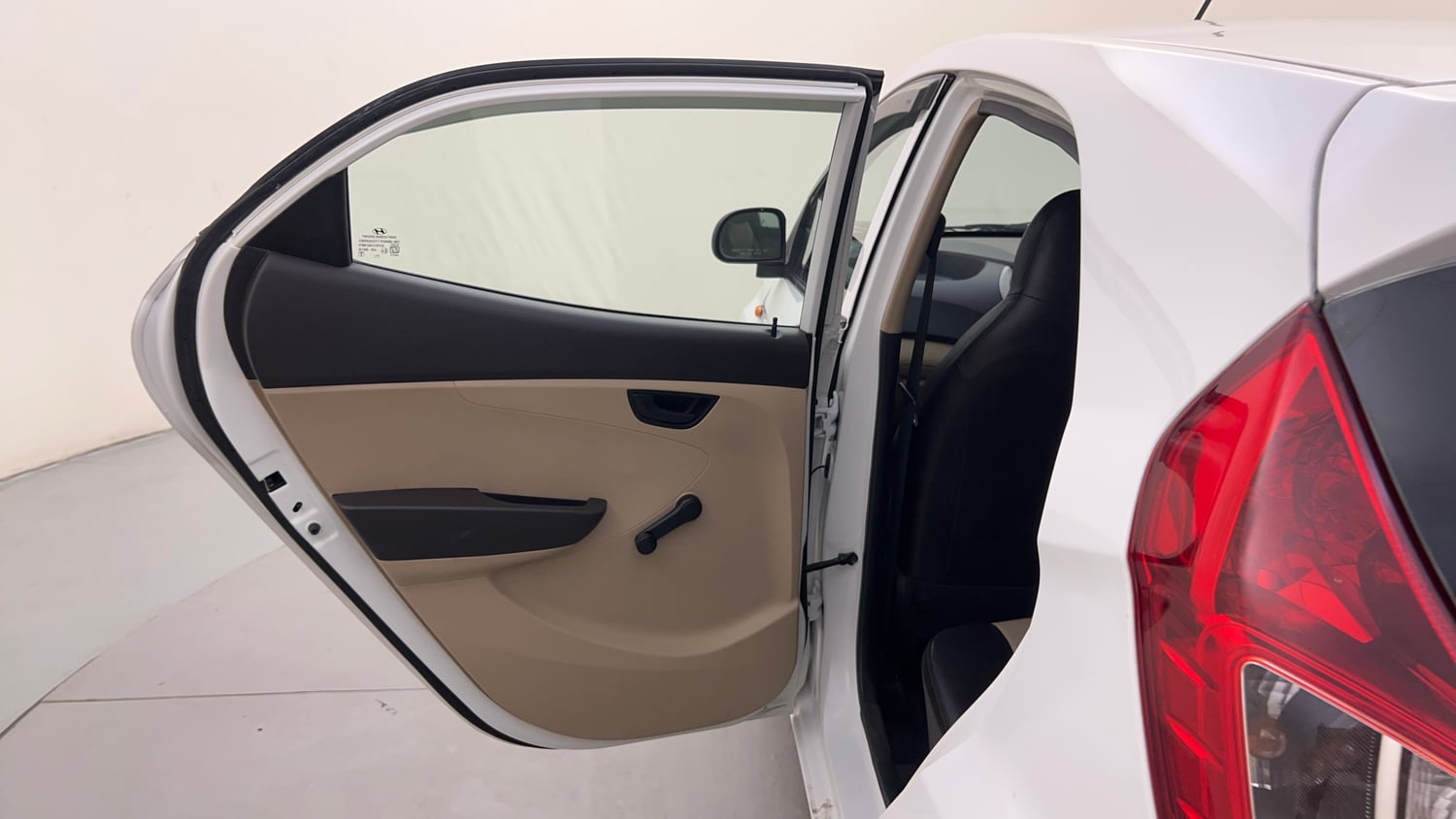 Used 2017 Hyundai Eon Era + Petrol Manual interior LEFT REAR DOOR OPEN VIEW
