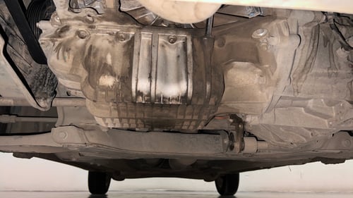 Used 2015 Ford Figo Aspire Titanium 1.2 Ti-VCT Petrol Manual extra FRONT LEFT UNDERBODY VIEW
