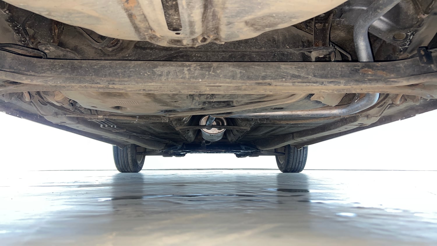 Used 2019 Maruti Suzuki Baleno Zeta Petrol Manual extra REAR UNDERBODY VIEW (TAKEN FROM REAR)