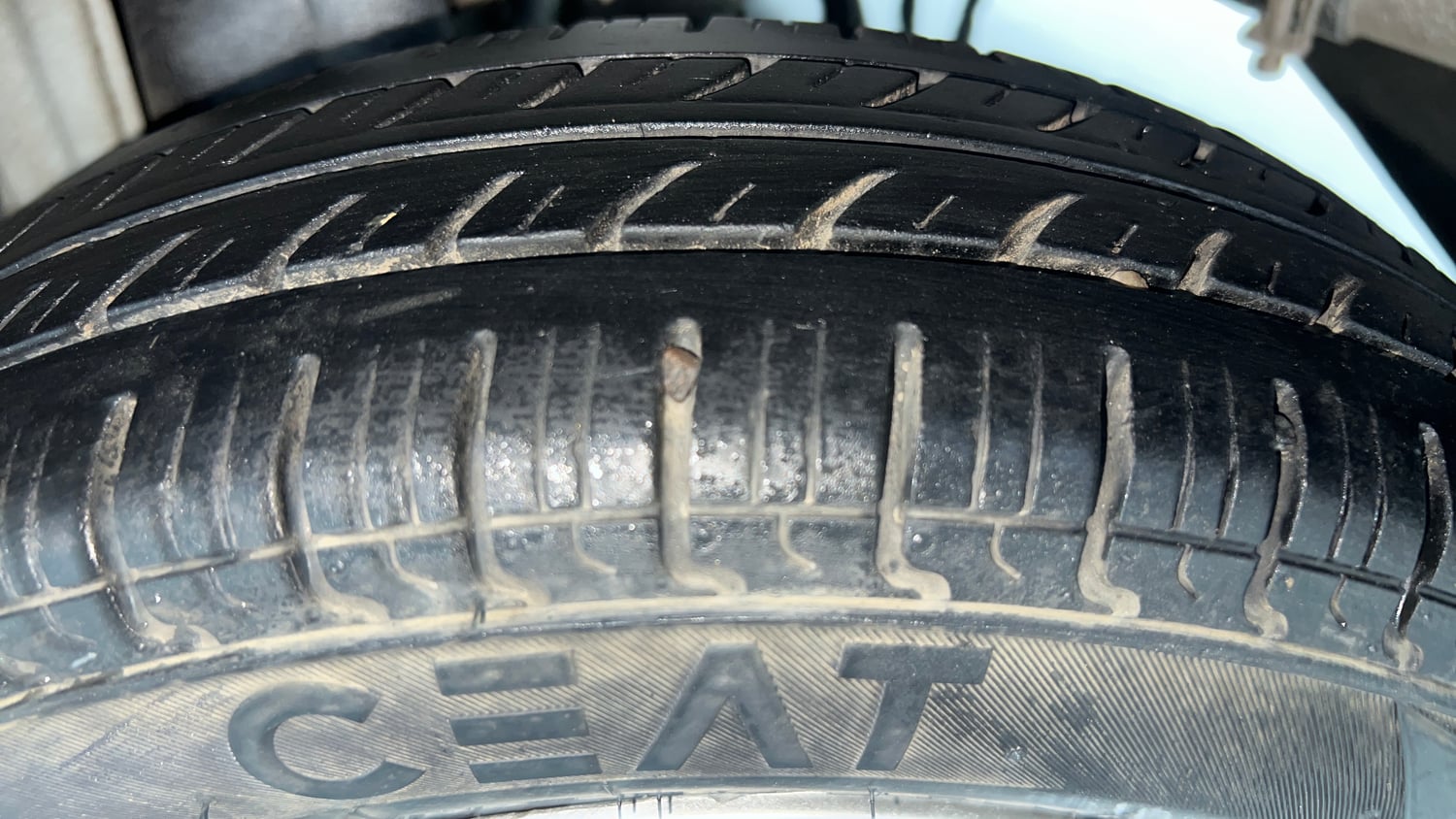 Used 2016 Maruti Suzuki Alto 800 Vxi Petrol Manual tyres LEFT REAR TYRE TREAD VIEW