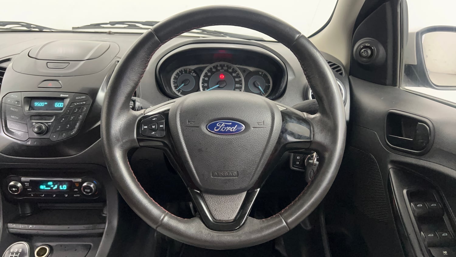 Used 2017 Ford Figo Titanium 1.2 Ti-VCT Petrol Manual interior STEERING VIEW