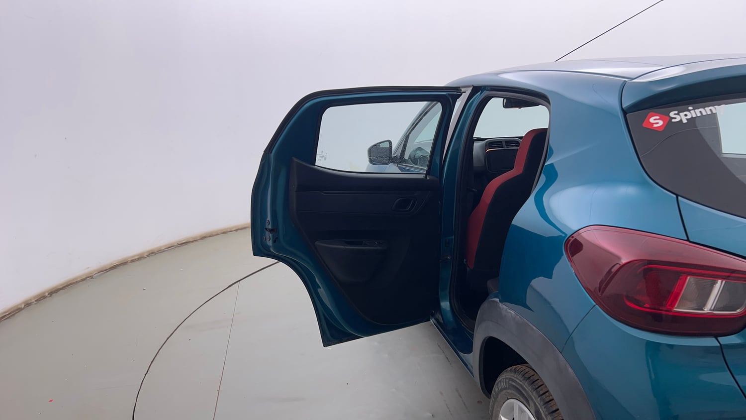Used 2022 Renault Kwid RXT 1.0 AMT Petrol Automatic interior LEFT REAR DOOR OPEN VIEW