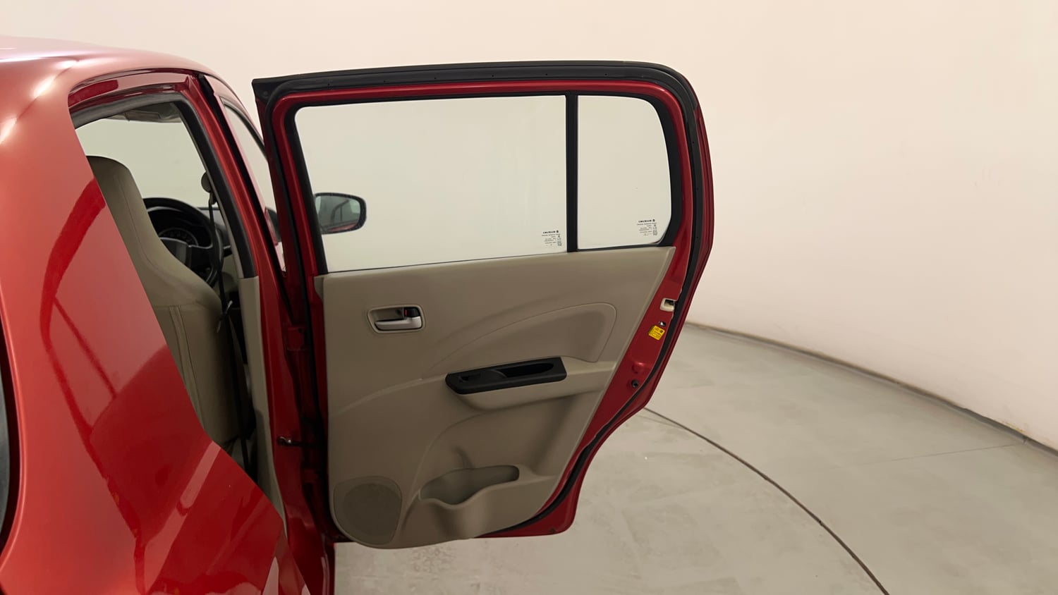 Used 2016 Maruti Suzuki Celerio ZXi AMT Petrol Automatic interior RIGHT REAR DOOR OPEN VIEW
