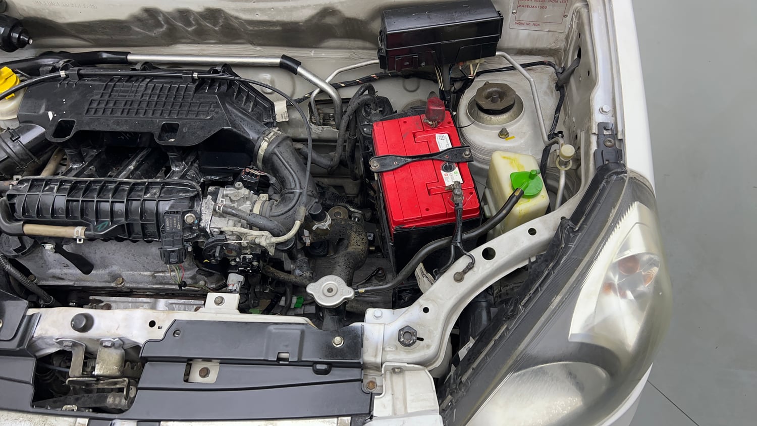 Used 2013 Maruti Suzuki Alto 800 Vxi Petrol Manual engine ENGINE LEFT SIDE VIEW