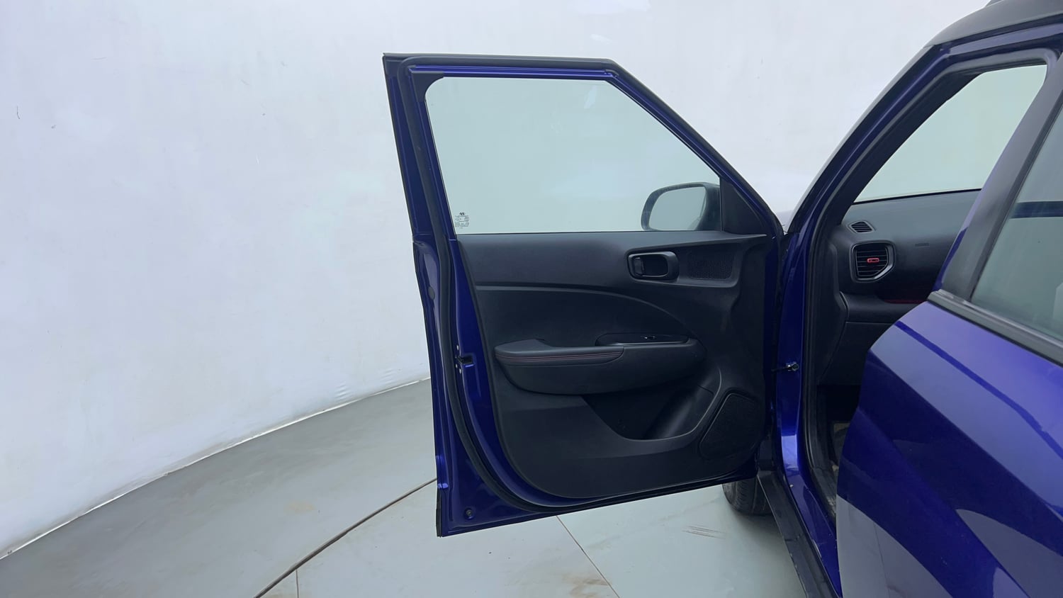 Used 2022 Hyundai Venue N-Line N6 DCT Dual Tone Petrol Automatic interior LEFT FRONT DOOR OPEN VIEW