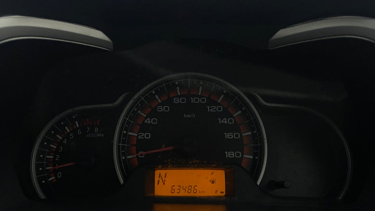 Used 2016 Maruti Suzuki Alto K10 VXi AMT Petrol Automatic interior CLUSTERMETER VIEW