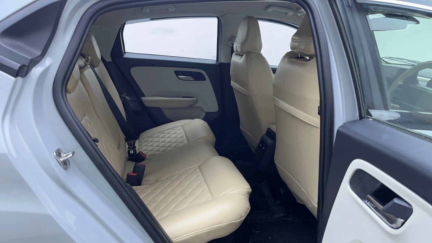 Used 2026 Tata Altroz Creative Petrol 5AMT Petrol Automatic interior RIGHT SIDE REAR DOOR CABIN VIEW