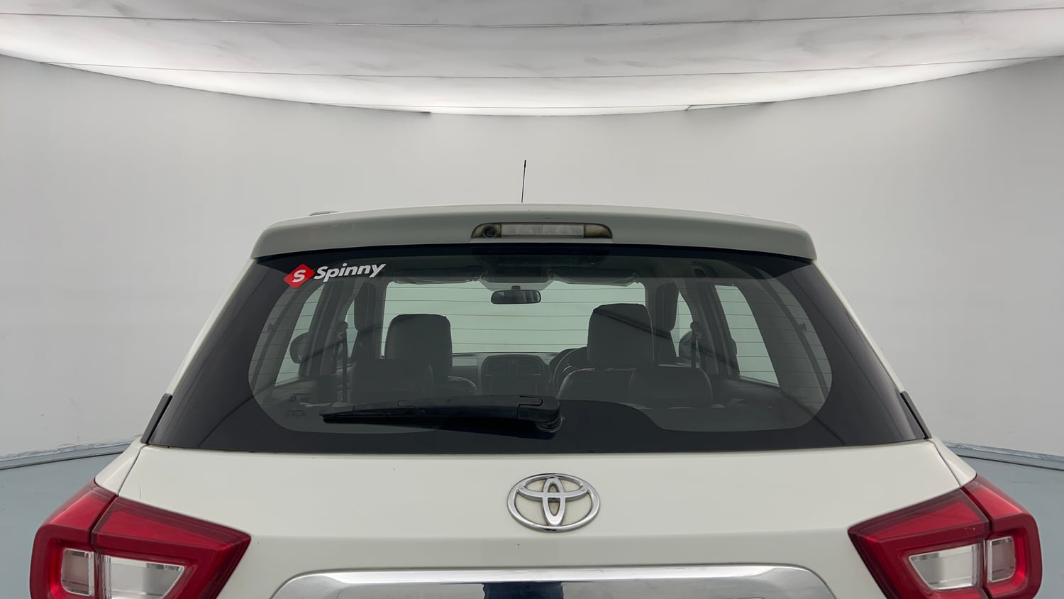 Used 2022 Toyota Urban Cruiser High Grade MT Petrol Manual exterior BACK WINDSHIELD VIEW