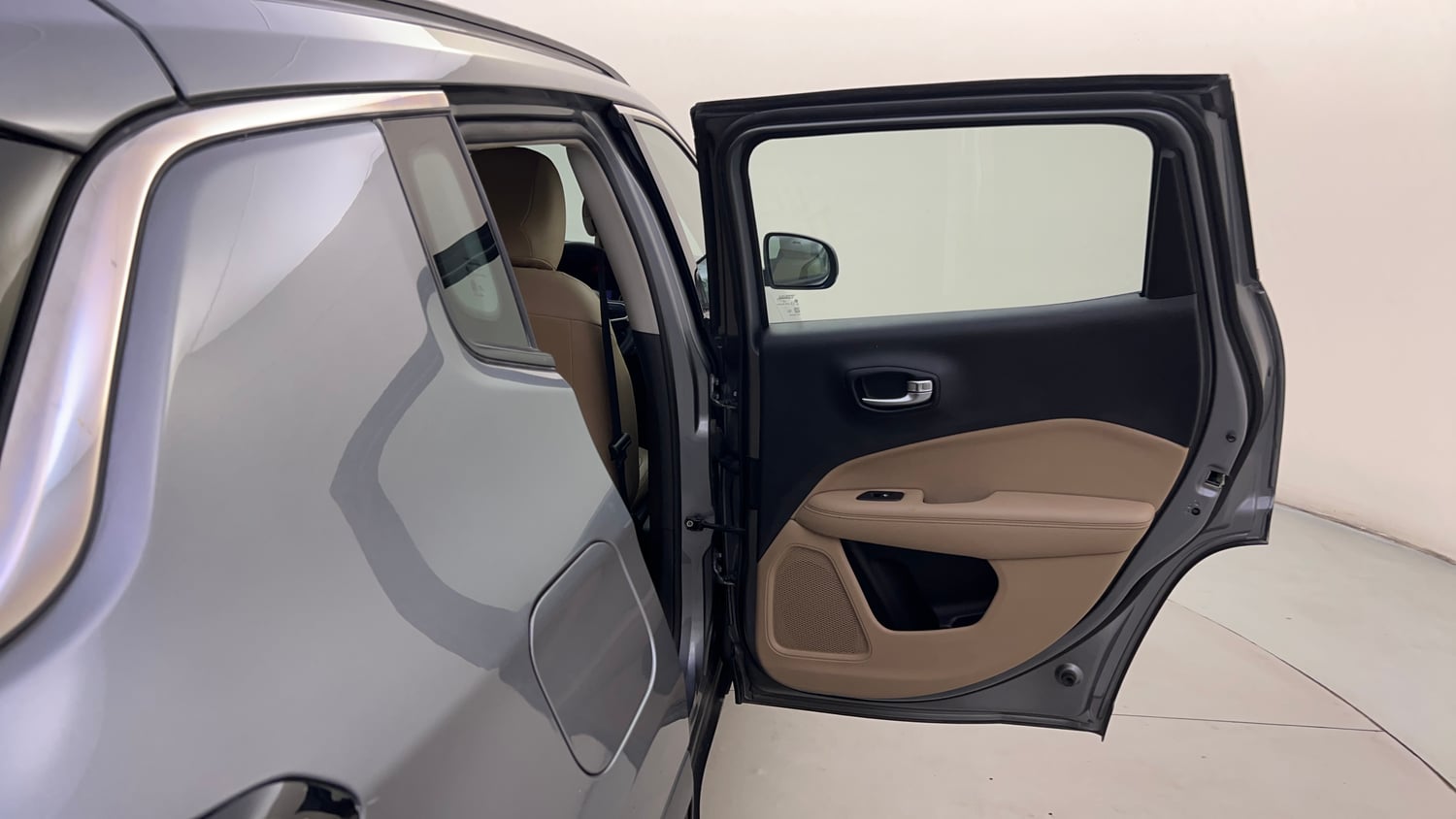 Used 2019 Jeep Compass Longitude (O) 1.4 Petrol AT Petrol Automatic interior RIGHT REAR DOOR OPEN VIEW