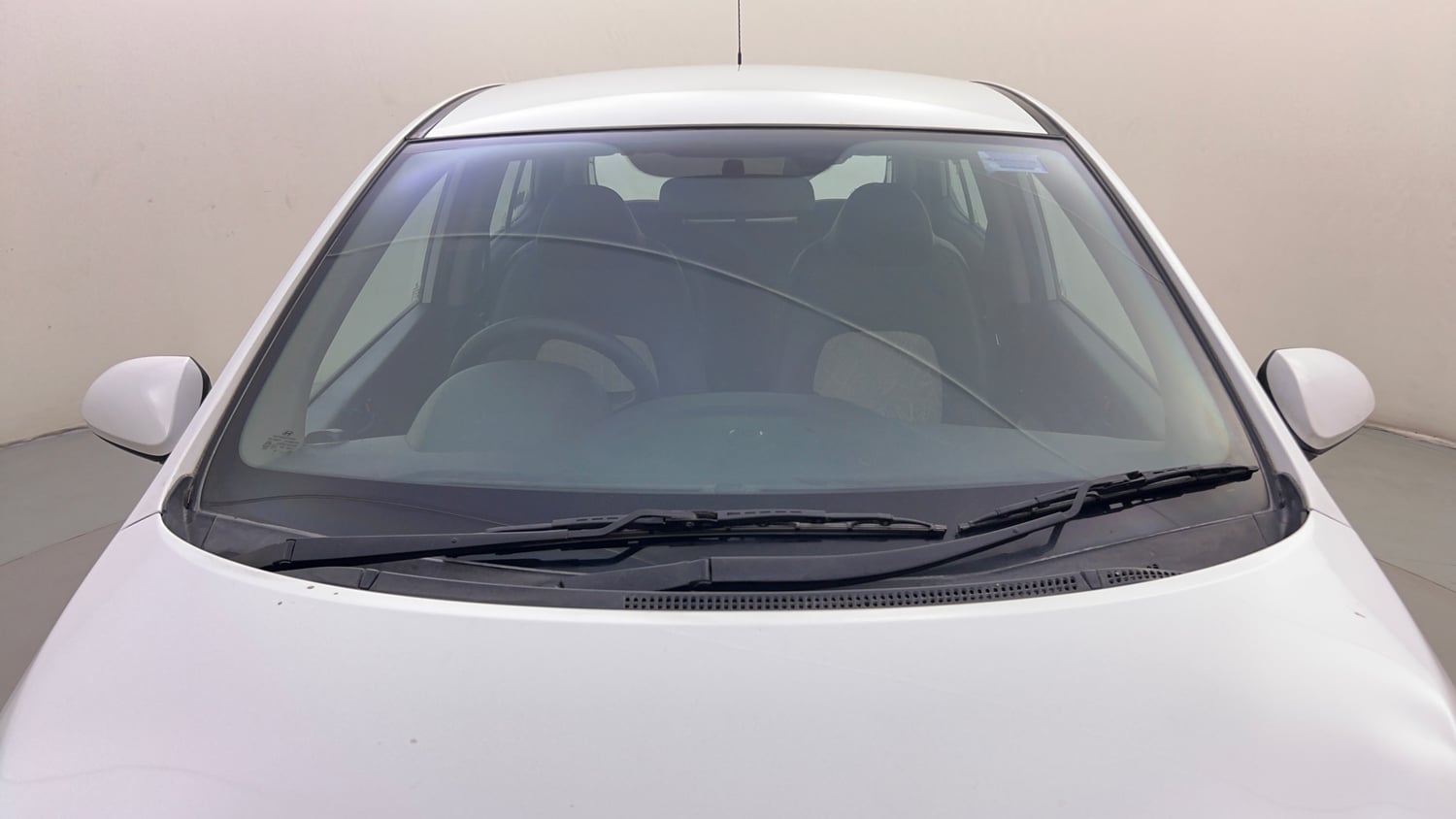 Used 2018 Hyundai Grand i10 Magna 1.2 Kappa VTVT Petrol Manual exterior FRONT WINDSHIELD VIEW