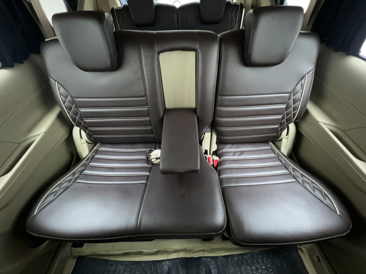Used 2021 Maruti Suzuki Ertiga VXi CNG Cng Manual interior REAR SEAT CONDITION VIEW