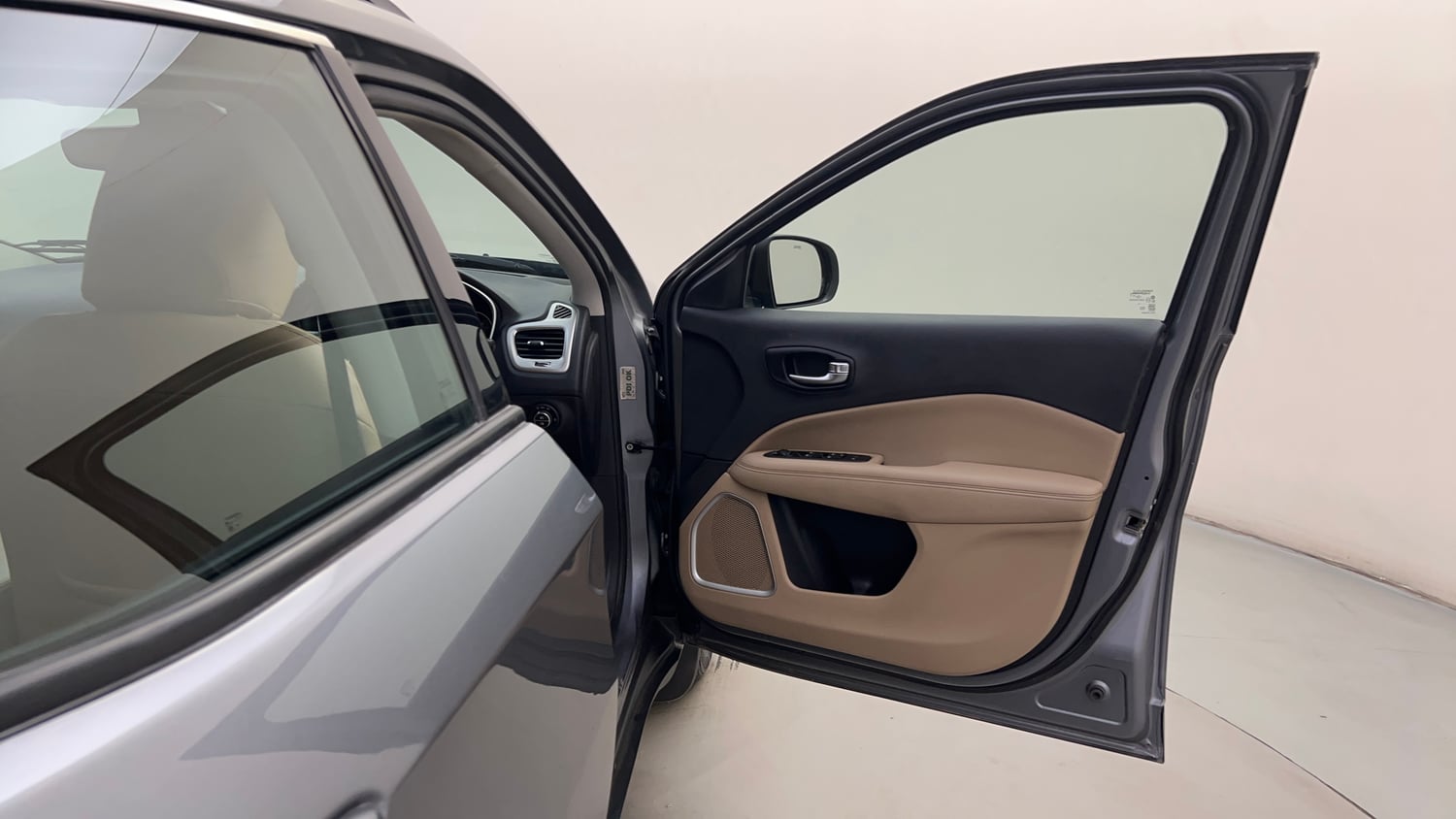 Used 2019 Jeep Compass Longitude (O) 1.4 Petrol AT Petrol Automatic interior RIGHT FRONT DOOR OPEN VIEW