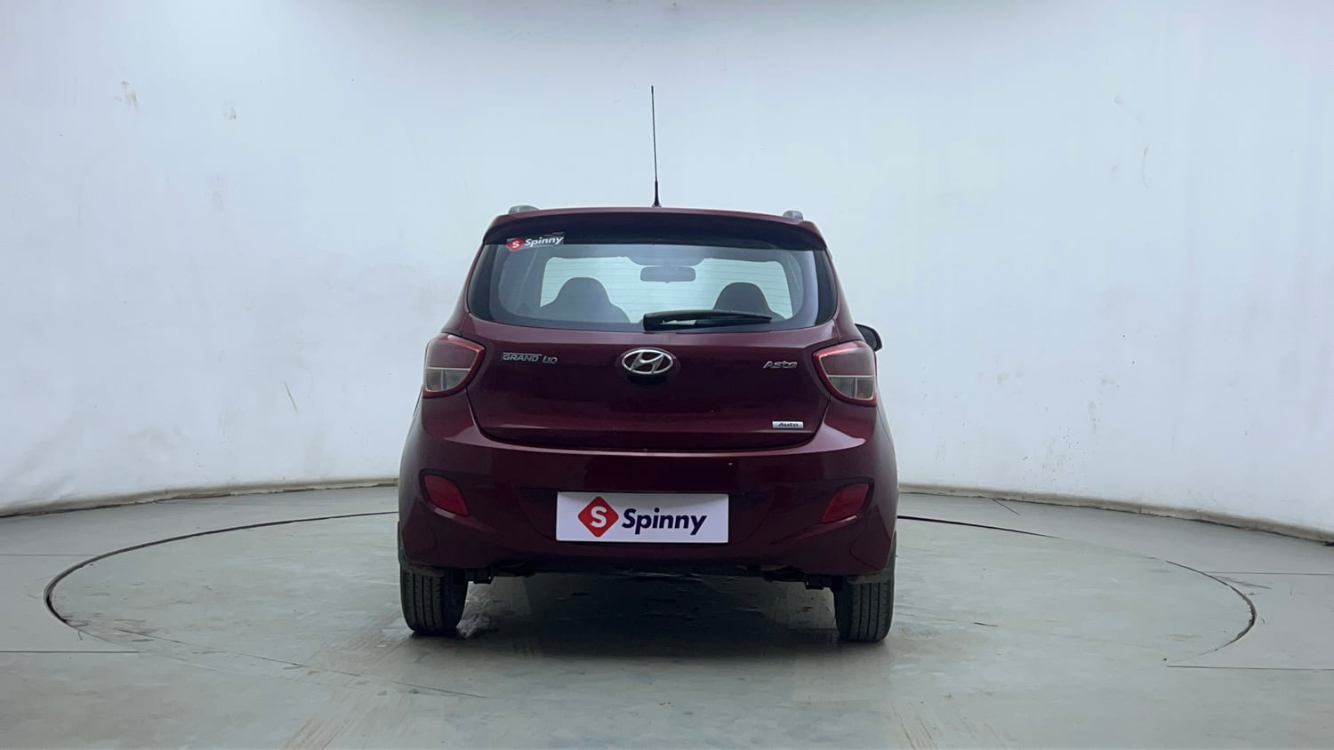 Used 2017 Hyundai Grand i10 Asta AT 1.2 Kappa VTVT (O) Petrol Automatic exterior BACK VIEW