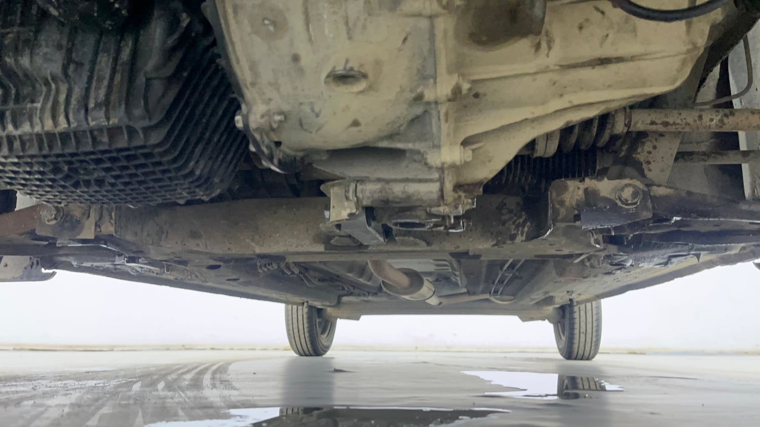 Used 2021 Renault Kwid RXT 1.0 Opt Petrol Manual extra FRONT LEFT UNDERBODY VIEW