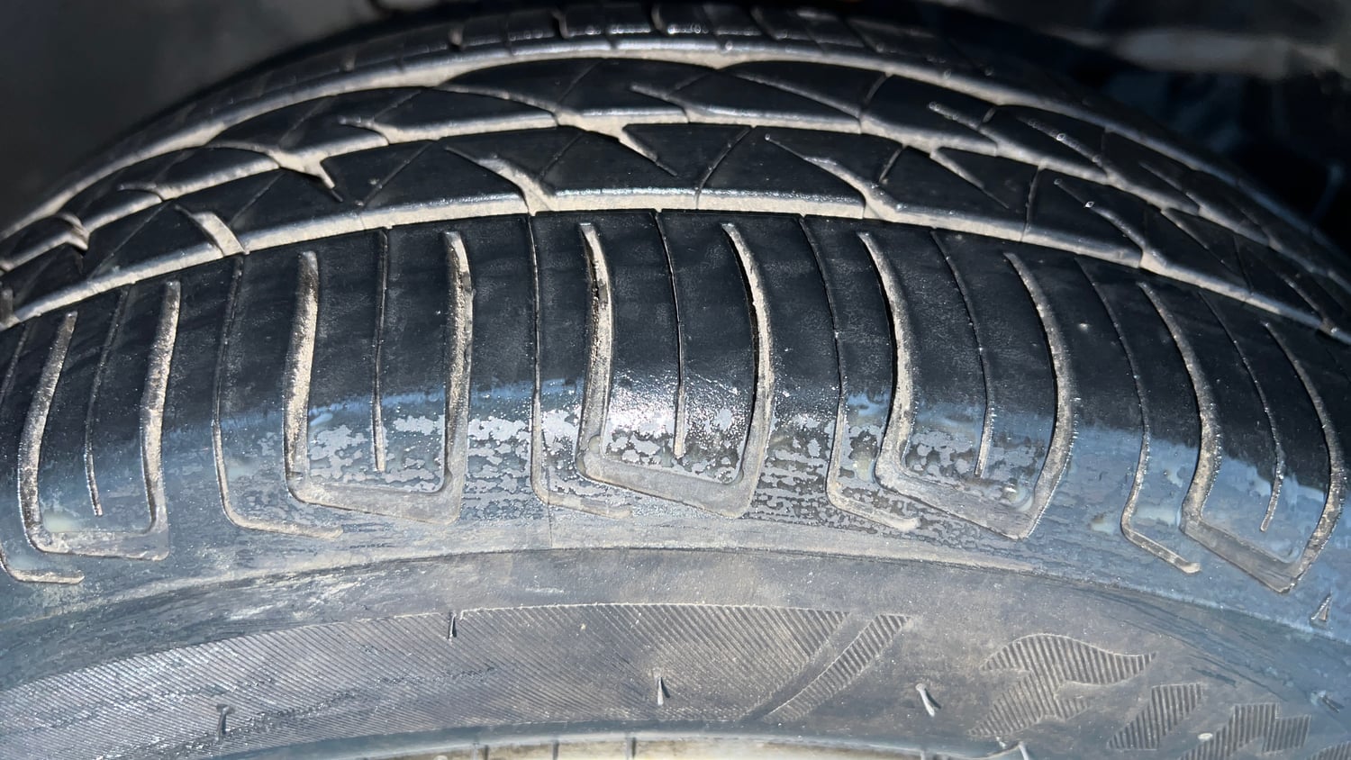 Used 2016 Honda Jazz V Petrol Petrol Manual tyres RIGHT FRONT TYRE TREAD VIEW