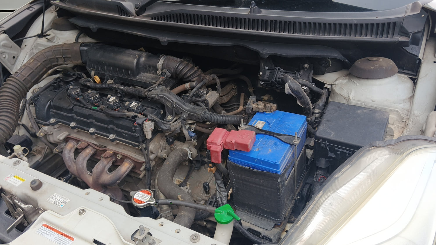 Used 2017 Maruti Suzuki Baleno Delta 1.2 Petrol Manual engine ENGINE LEFT SIDE VIEW