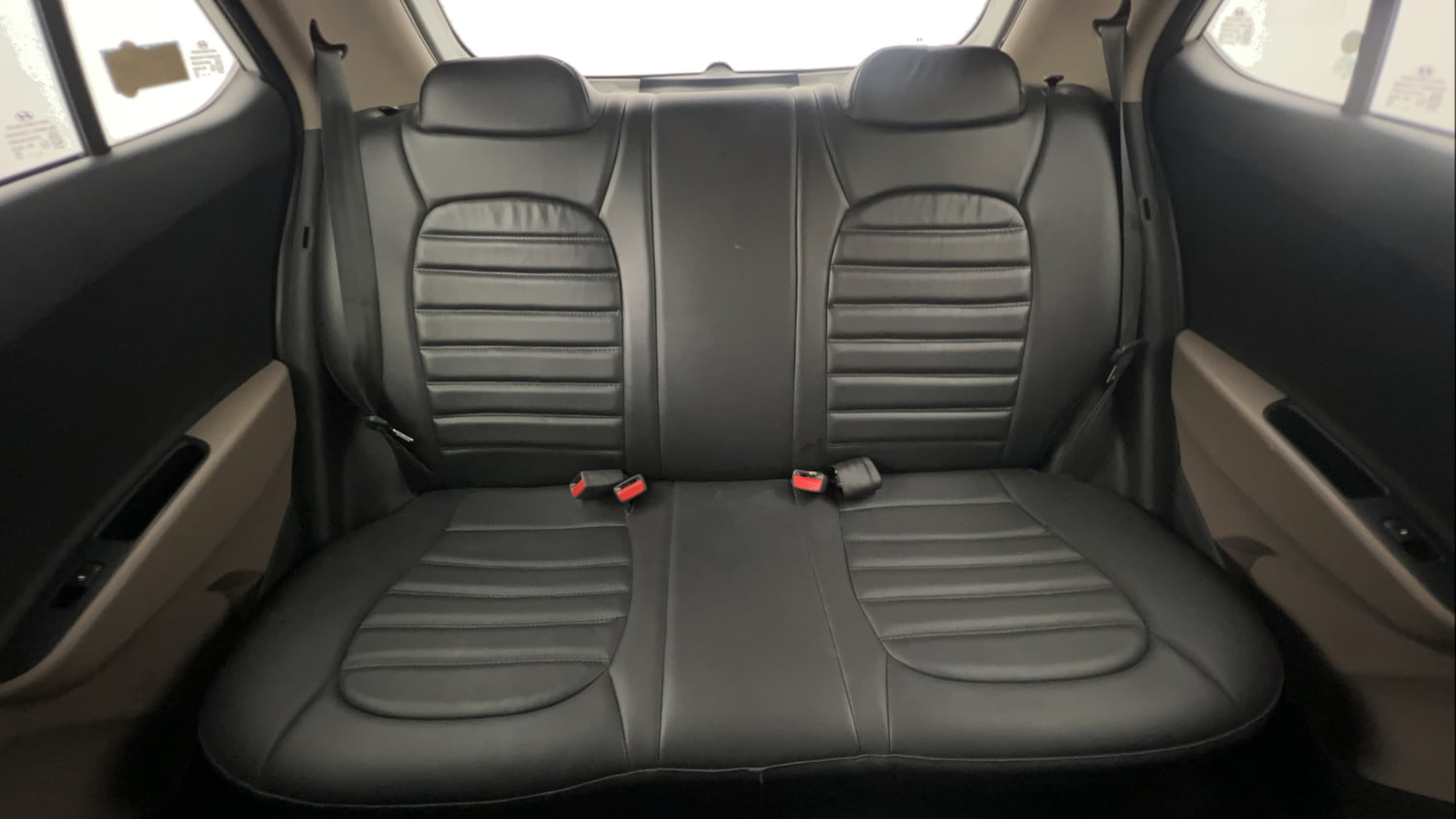 Used 2018 Hyundai Grand i10 Sportz 1.2 Kappa VTVT Petrol Manual interior REAR SEAT CONDITION VIEW