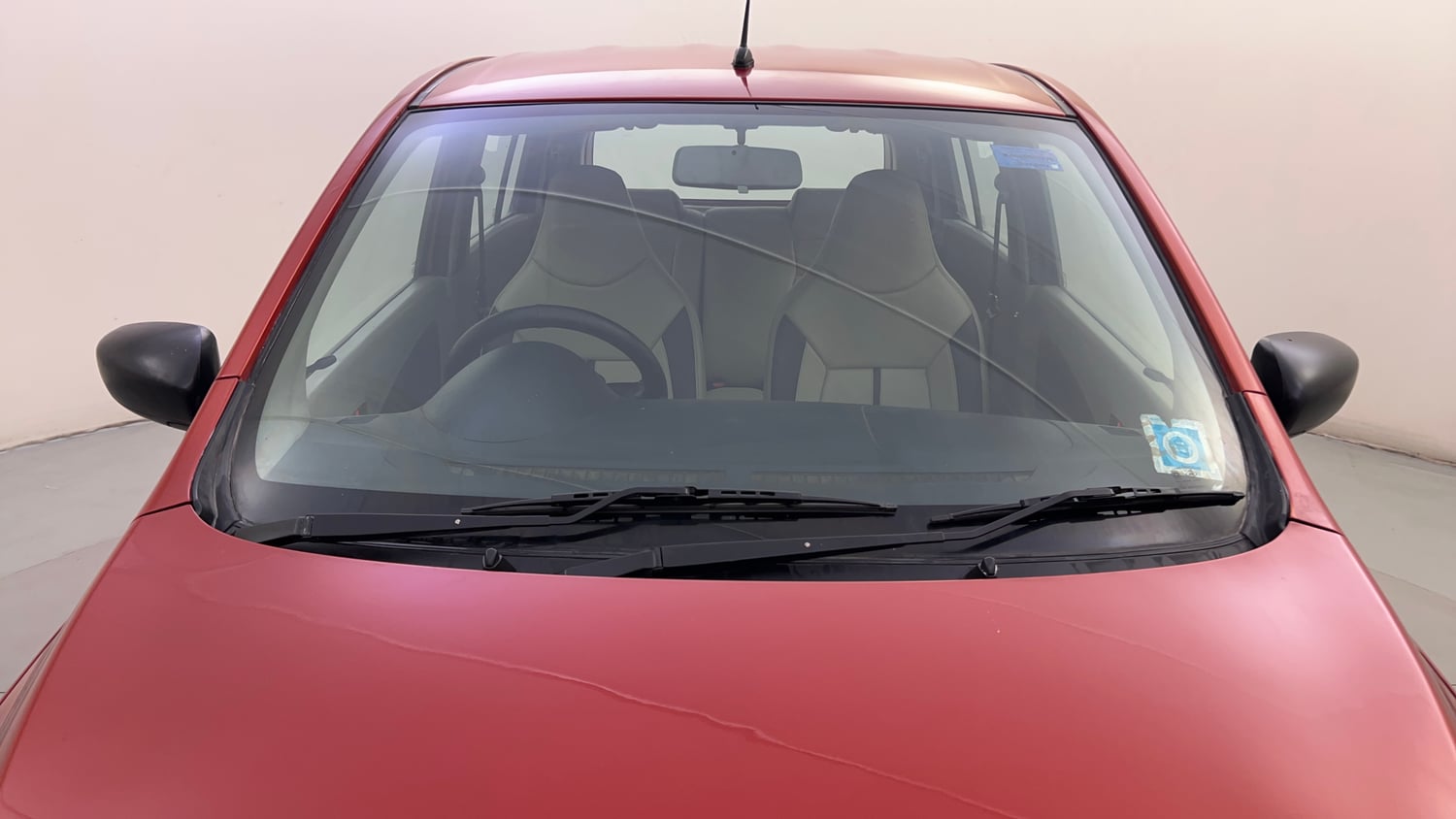 Used 2014 Maruti Suzuki Celerio VXi Petrol Manual exterior FRONT WINDSHIELD VIEW