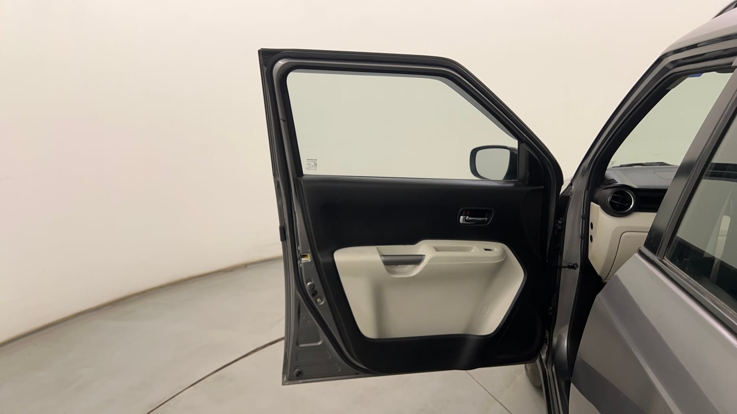Used 2021 Maruti Suzuki Ignis Zeta 1.2 AMT Petrol Automatic interior LEFT FRONT DOOR OPEN VIEW