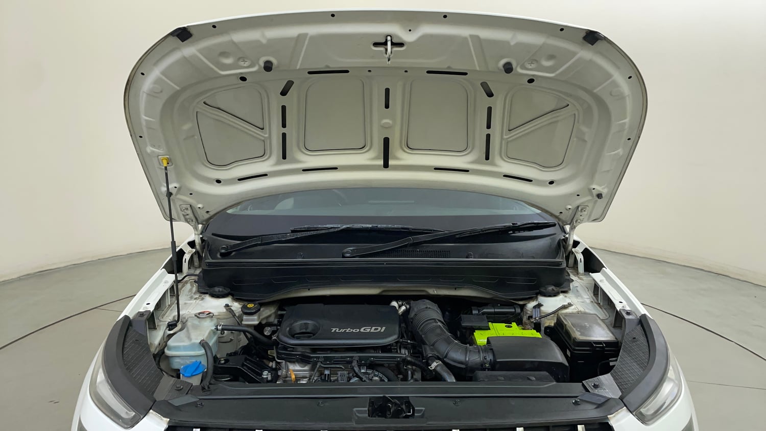 Used 2019 Hyundai Venue SX Plus 1.0 Turbo DCT Petrol Automatic engine ENGINE & BONNET OPEN FRONT VIEW