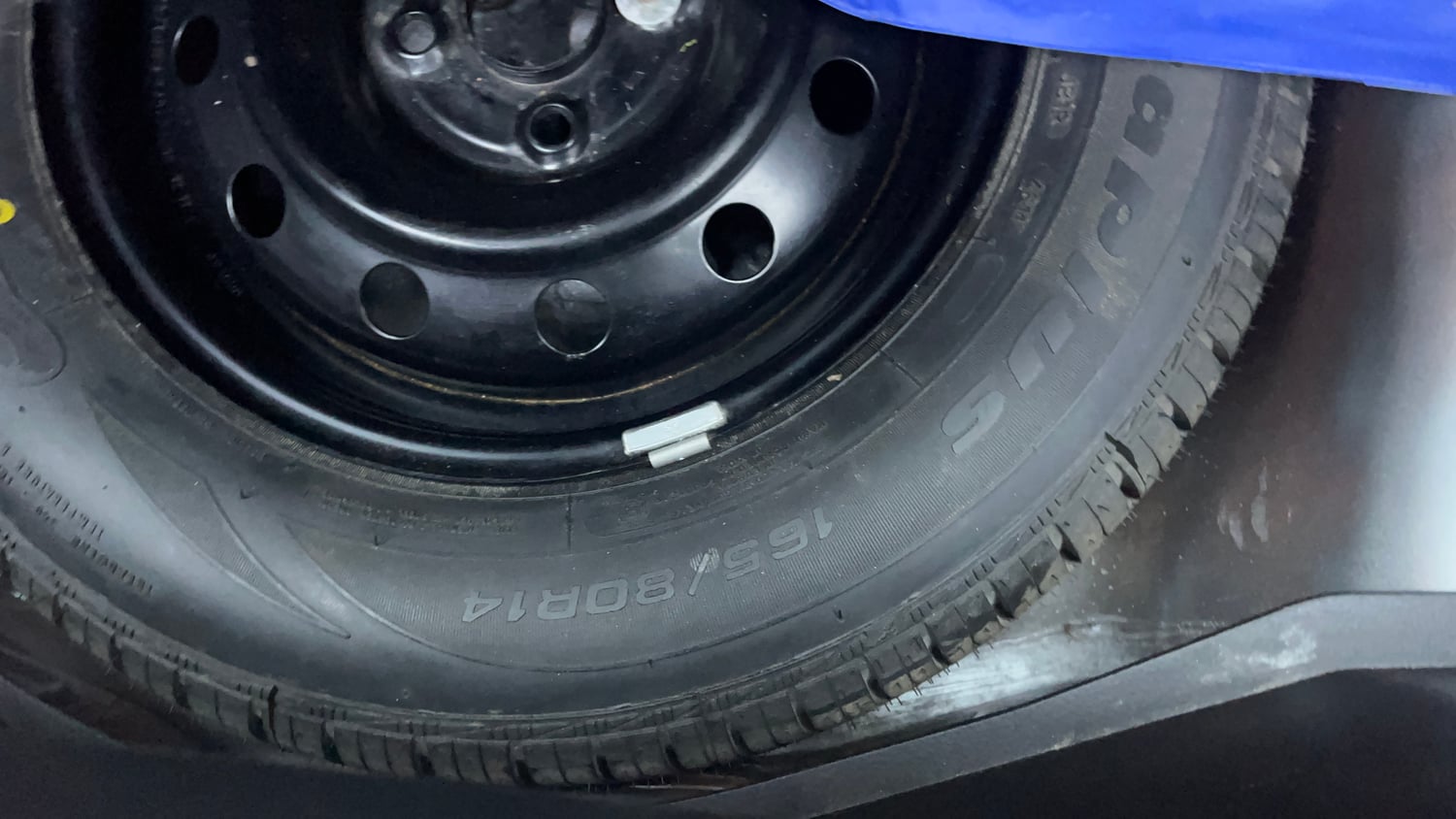 Used 2011 Maruti Suzuki Swift VXi Petrol Manual tyres SPARE TYRE VIEW
