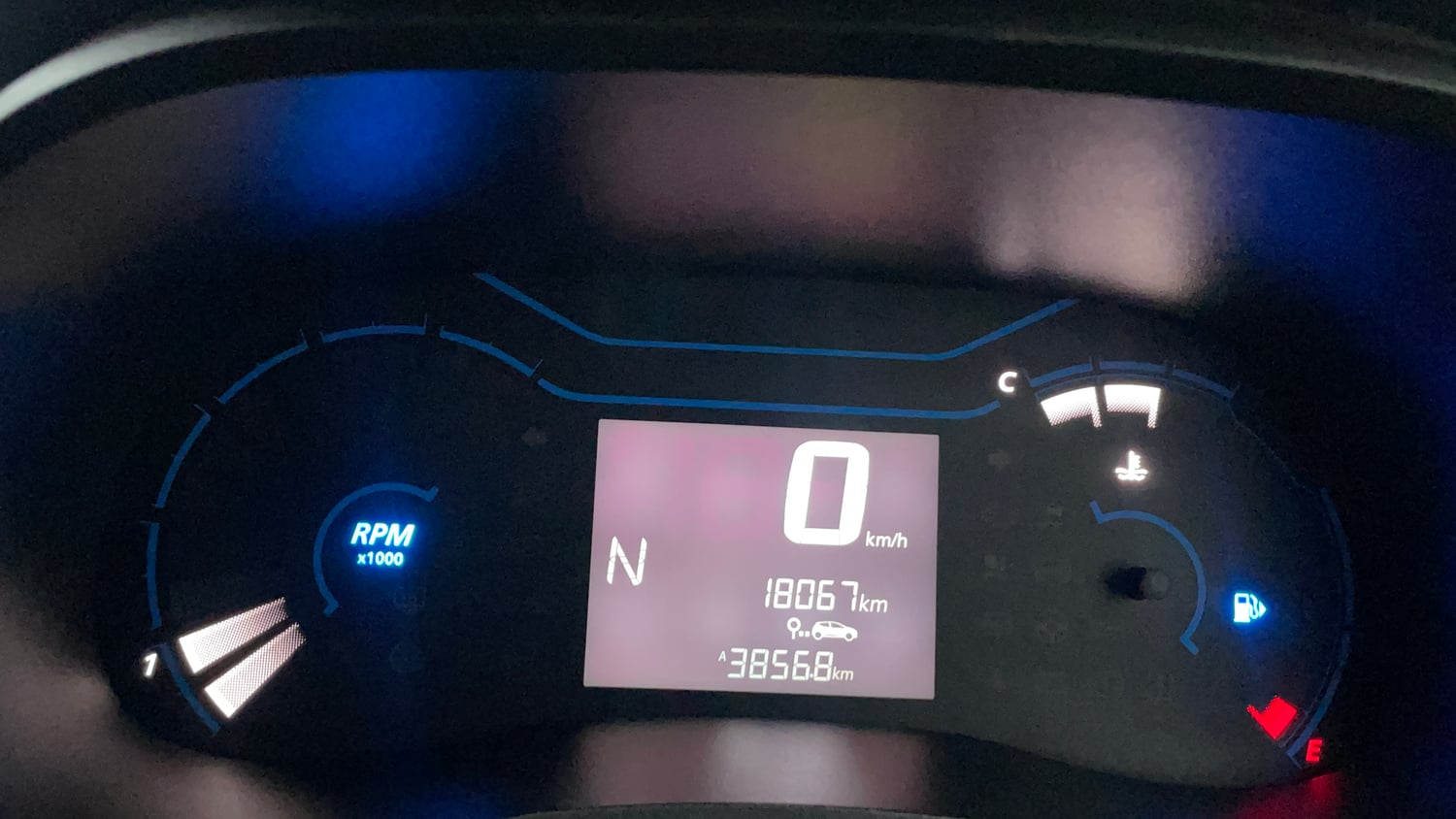 Used 2021 Renault Kwid CLIMBER 1.0 AMT Opt Petrol Automatic interior CLUSTERMETER VIEW