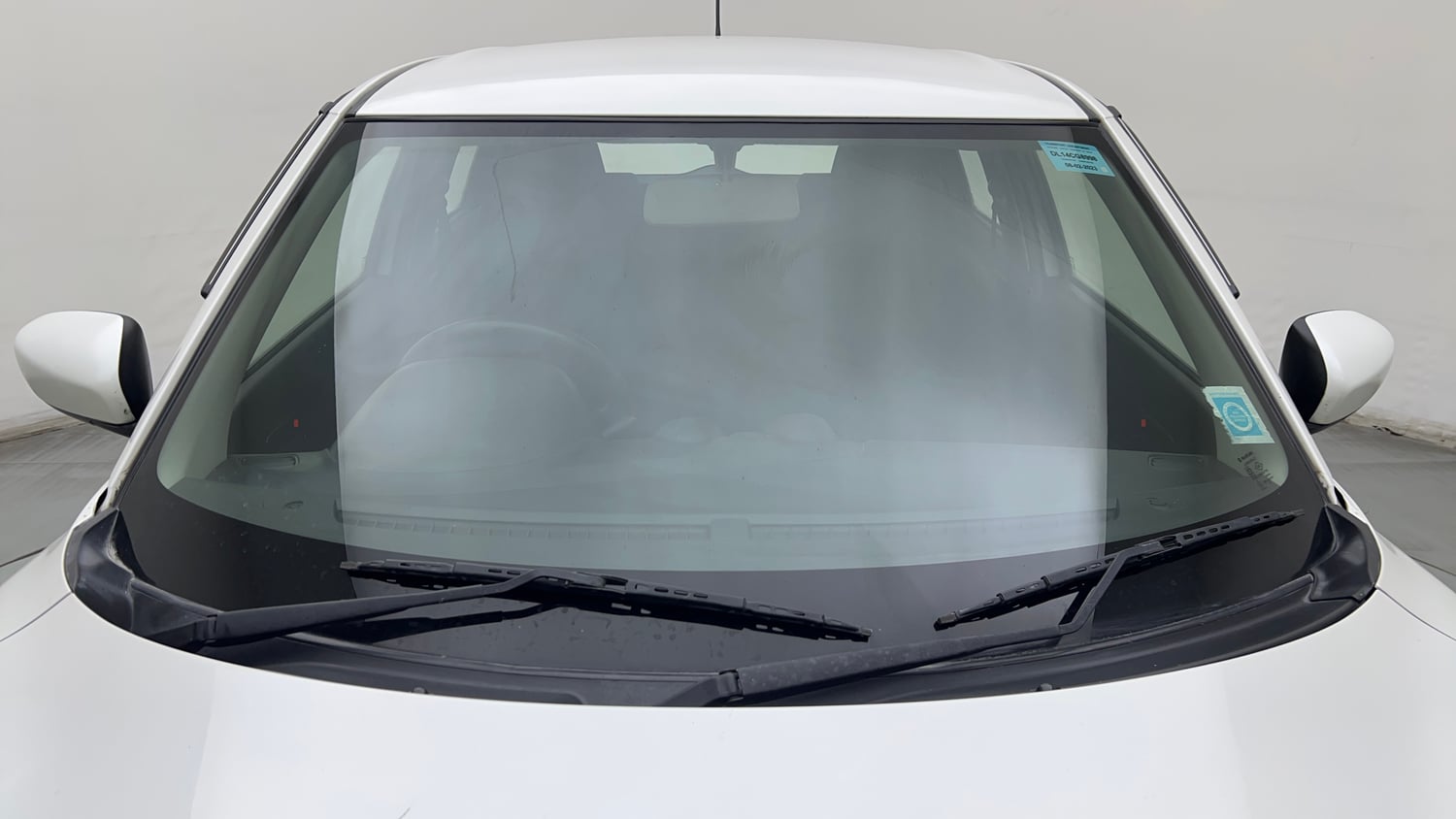 Used 2023 Maruti Suzuki Swift LXi Petrol Manual exterior FRONT WINDSHIELD VIEW