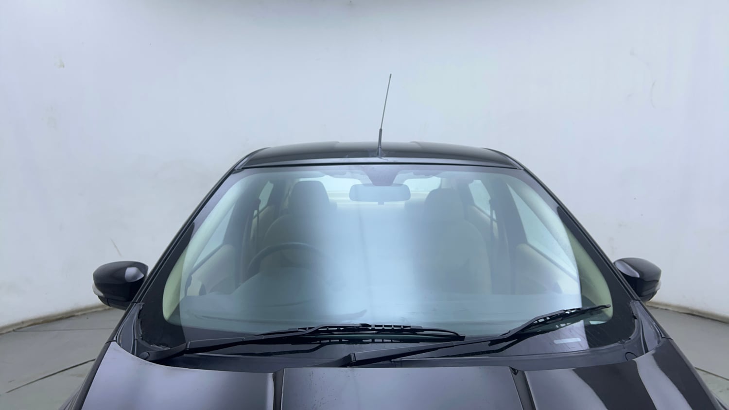 Used 2017 Ford Figo Aspire Titanium 1.2 Ti-VCT Petrol Manual exterior FRONT WINDSHIELD VIEW