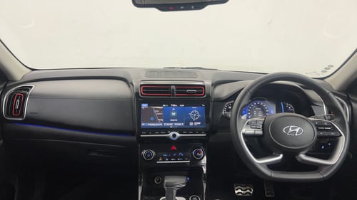 Used 2022 Hyundai Creta SX (O) 1.4 Turbo 7 DCT Petrol Automatic interior DASHBOARD VIEW