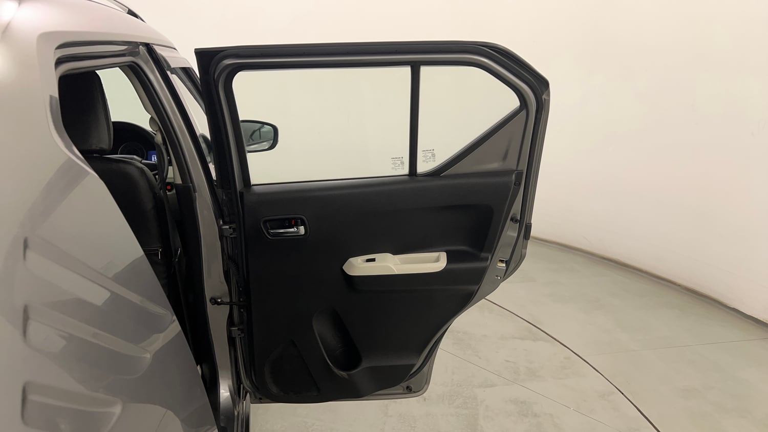 Used 2021 Maruti Suzuki Ignis Zeta 1.2 AMT Petrol Automatic interior RIGHT REAR DOOR OPEN VIEW