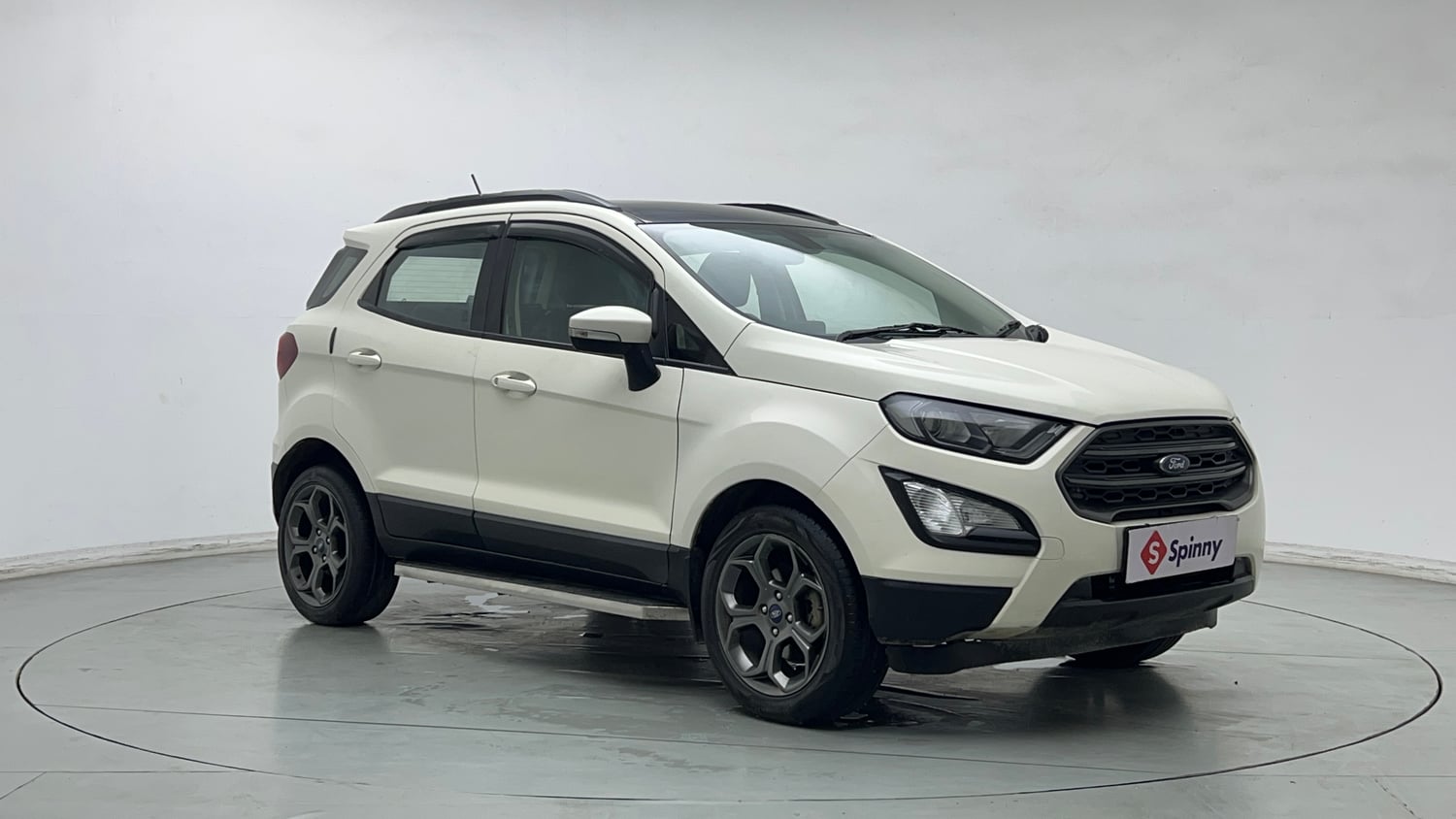 Used 2019 Ford EcoSport S Petrol Petrol Manual exterior RIGHT FRONT CORNER VIEW
