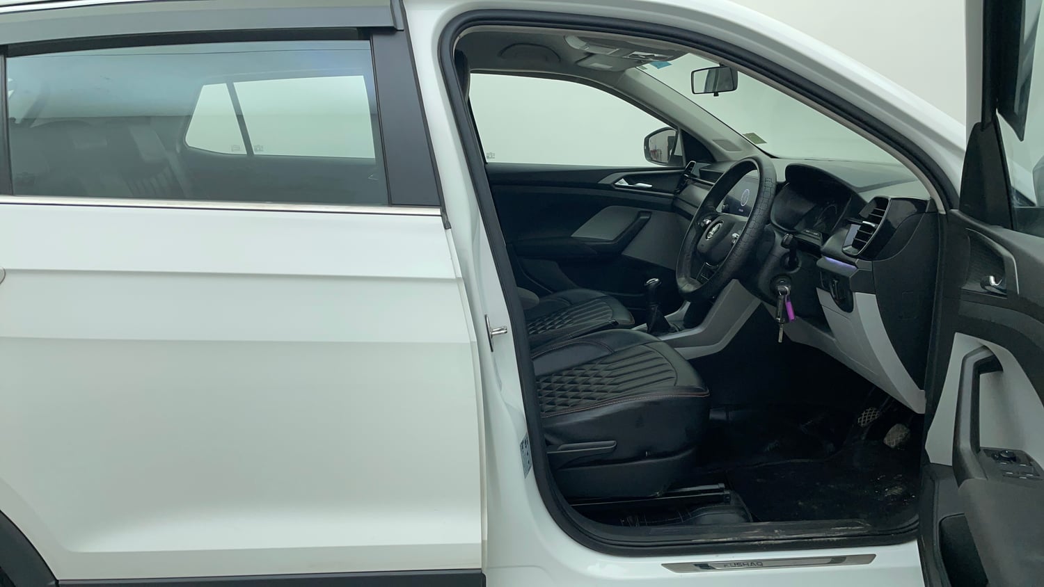 Used 2023 Skoda Kushaq Ambition 1.0L TSI MT Petrol Manual interior RIGHT SIDE FRONT DOOR CABIN VIEW