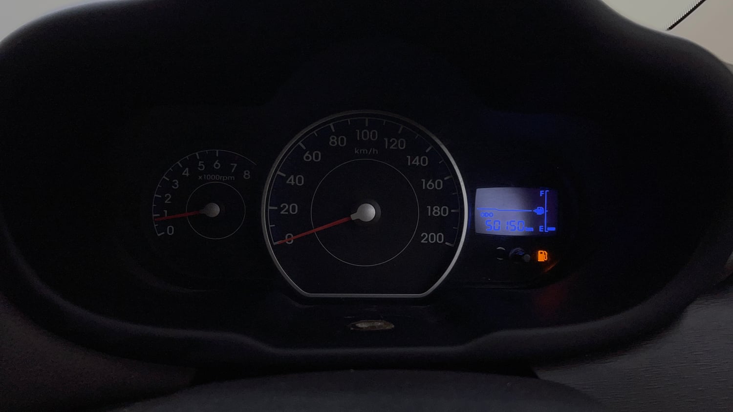 Used 2013 Hyundai i10 Magna 1.2 Kappa2 Petrol Manual interior CLUSTERMETER VIEW