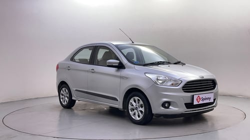 Used 2015 Ford Figo Aspire Titanium 1.2 Ti-VCT Petrol Manual exterior RIGHT FRONT CORNER VIEW