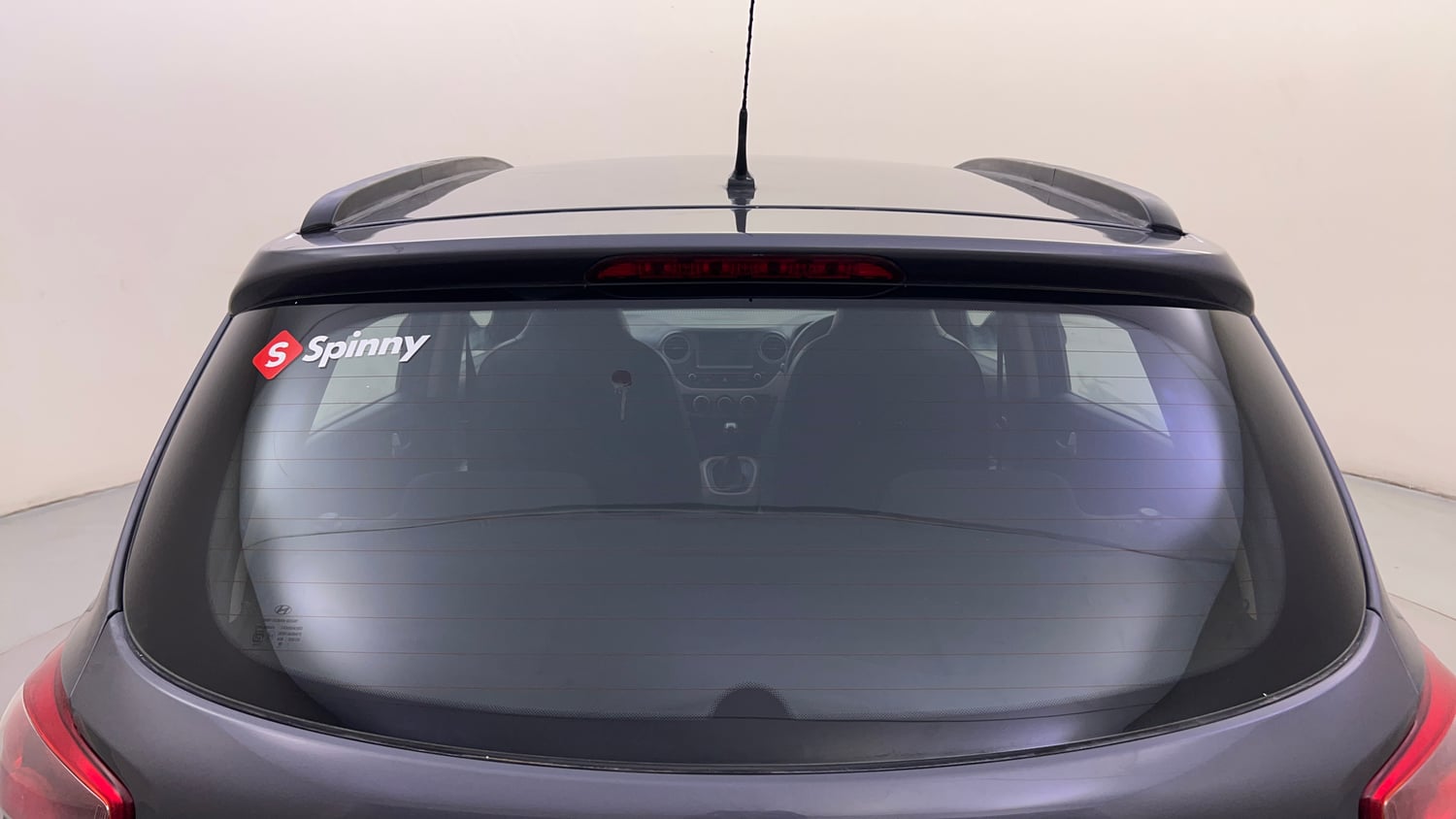Used 2017 Hyundai Grand i10 Sportz (O) AT 1.2 Kappa VTVT Petrol Automatic exterior BACK WINDSHIELD VIEW