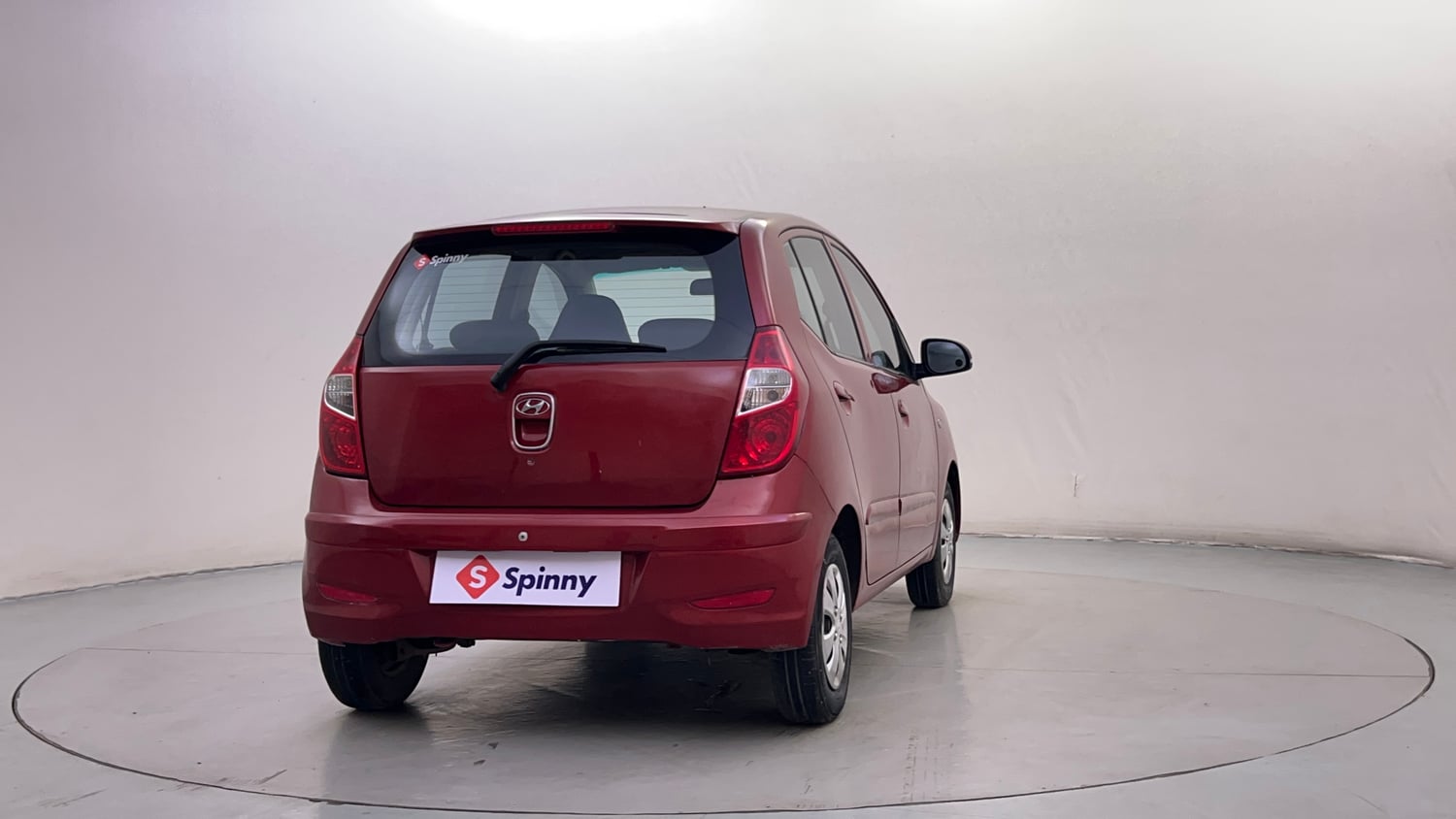 Used 2013 Hyundai i10 Sportz 1.2 AT Kappa2 Petrol Automatic exterior RIGHT REAR CORNER VIEW