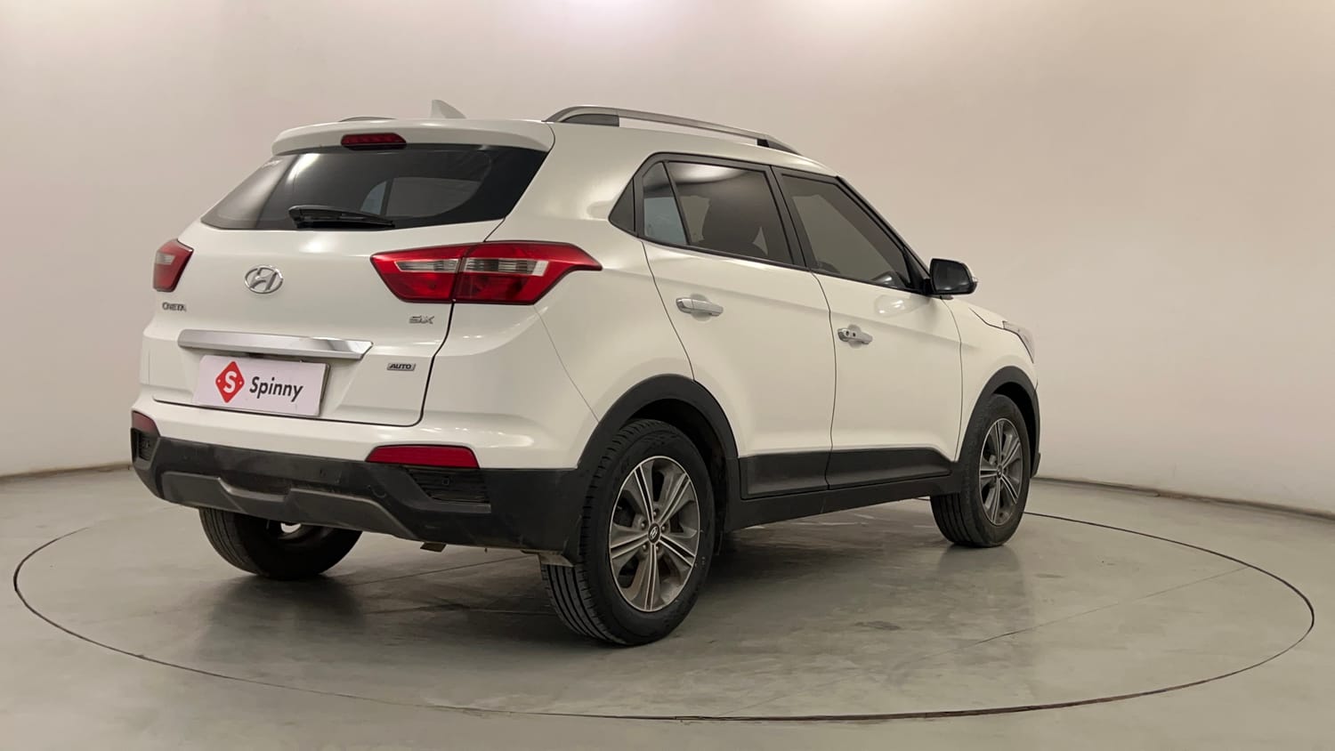 Used 2018 Hyundai Creta SX Plus 1.6 AT CRDI Diesel Automatic exterior RIGHT REAR CORNER VIEW