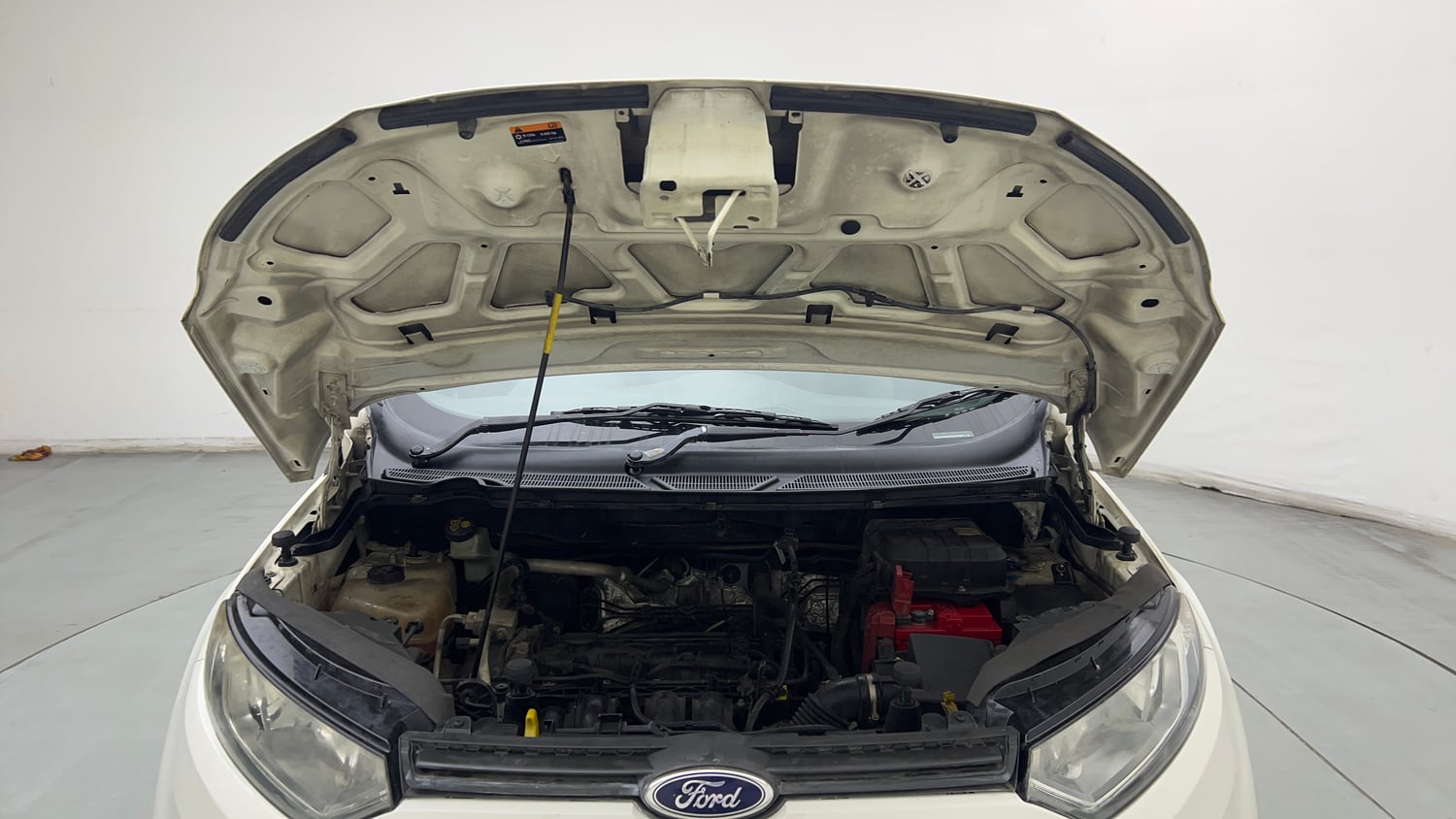 Used 2015 Ford EcoSport Trend 1.5 Ti-VCT Petrol Manual engine ENGINE & BONNET OPEN FRONT VIEW