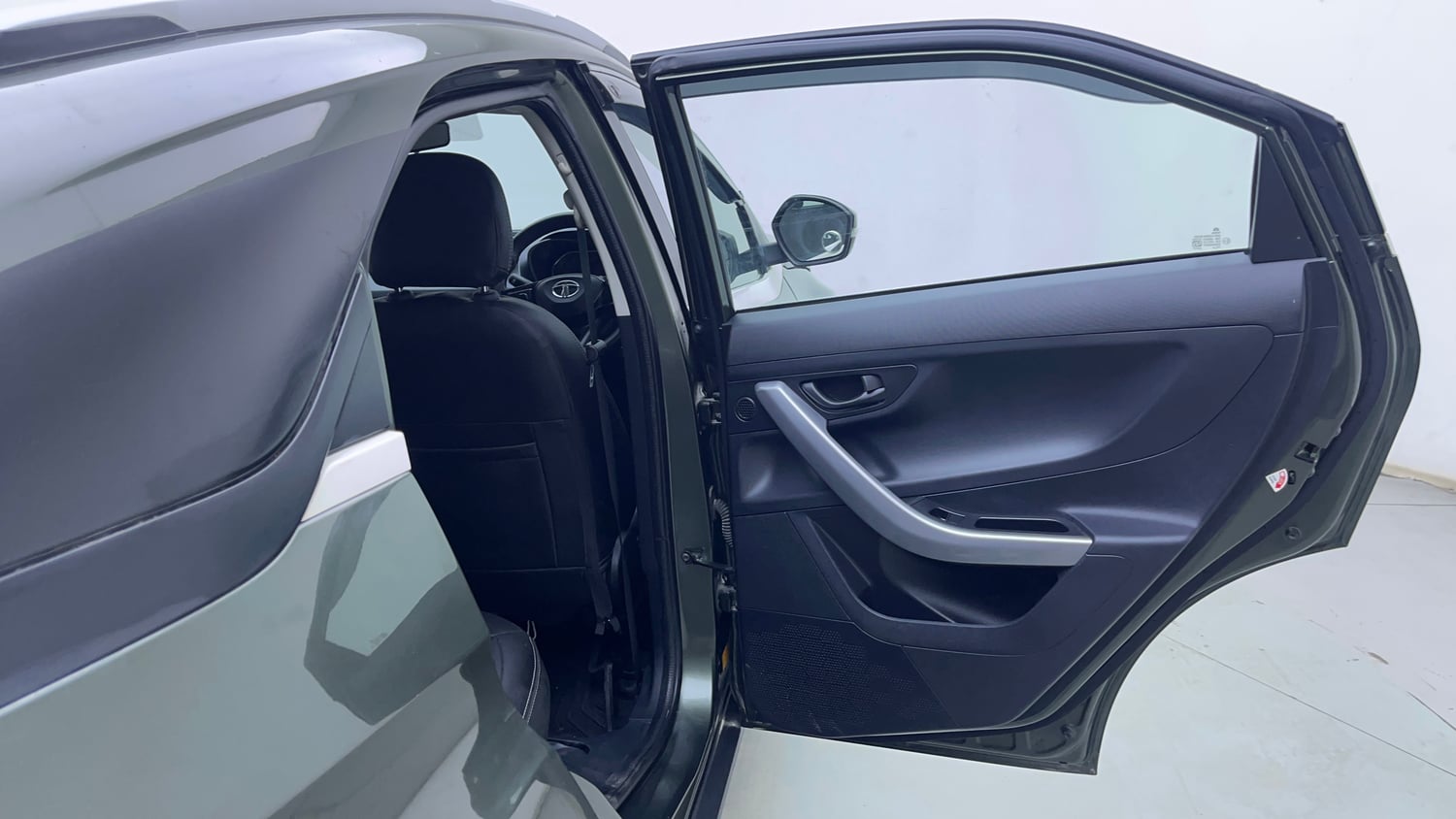 Used 2022 Tata Nexon XMA Petrol Automatic interior RIGHT REAR DOOR OPEN VIEW