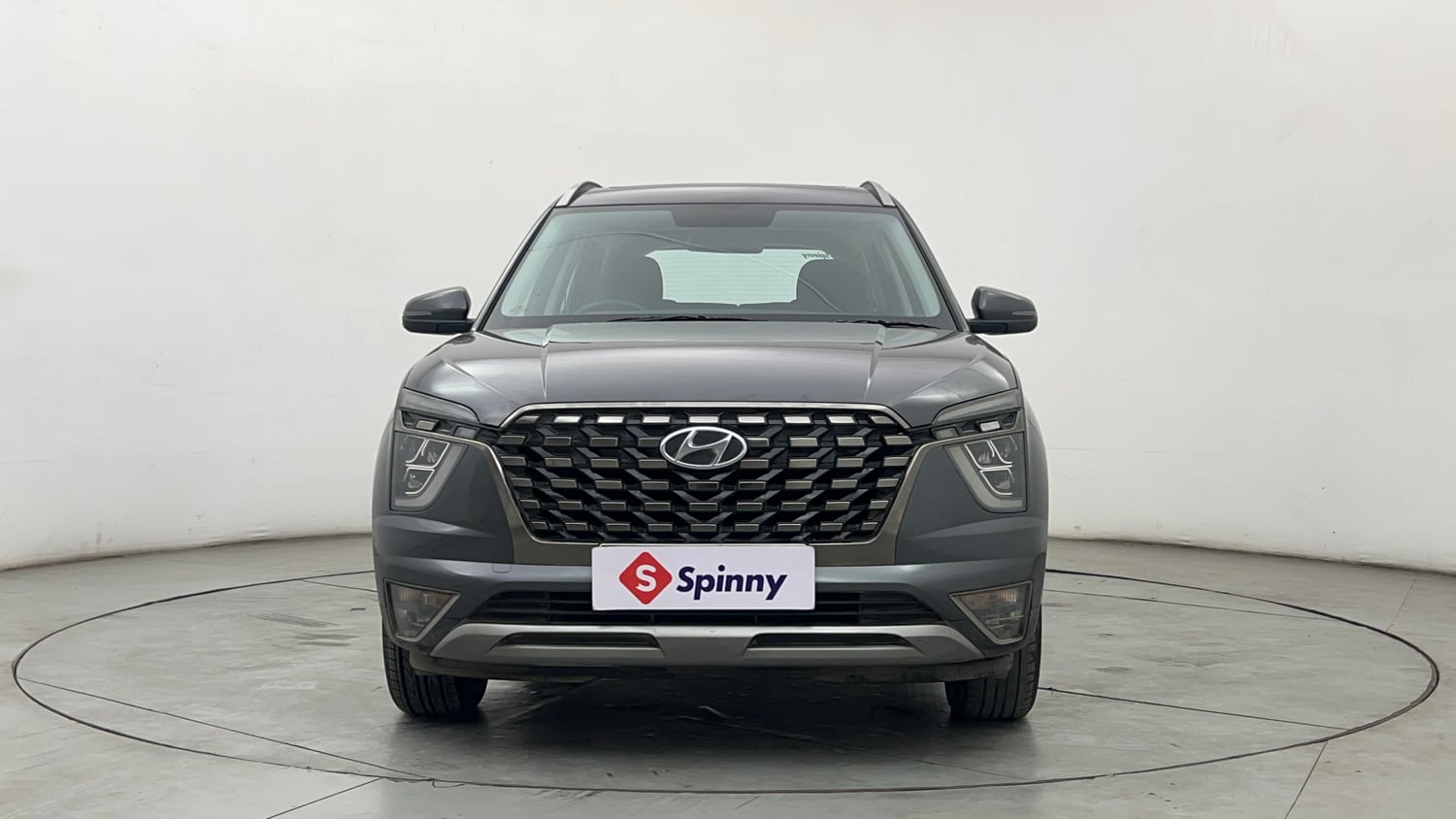 Used 2022 Hyundai Alcazar Prestige 7 STR 2.0 Petrol Petrol Manual exterior FRONT VIEW