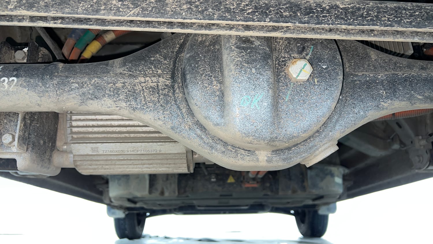 Used 2024 MG Motors Comet EV Excite FC Electric Automatic extra REAR UNDERBODY VIEW (TAKEN FROM REAR)