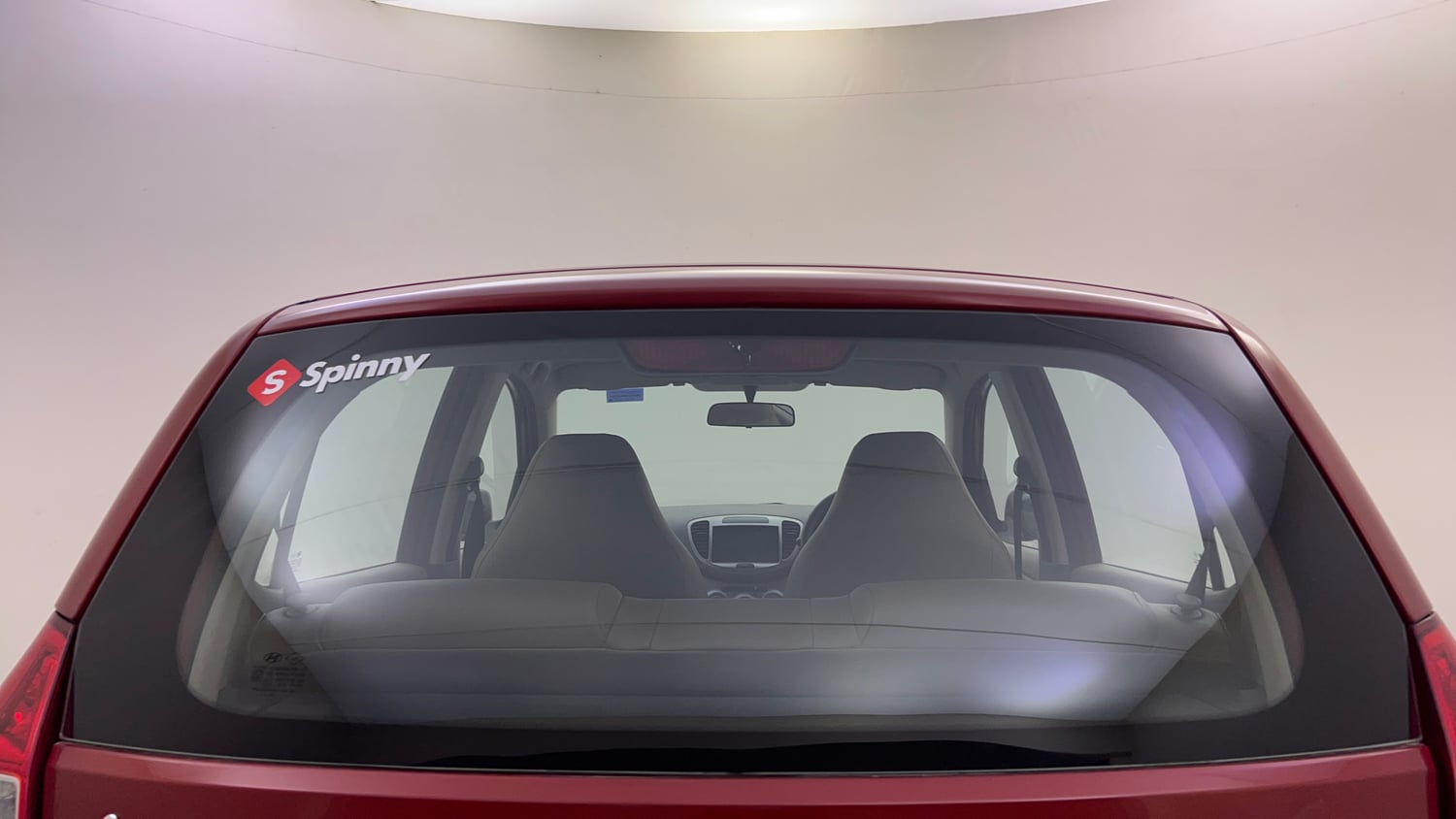 Used 2013 Hyundai i10 Magna 1.2 Kappa2 Petrol Manual exterior BACK WINDSHIELD VIEW