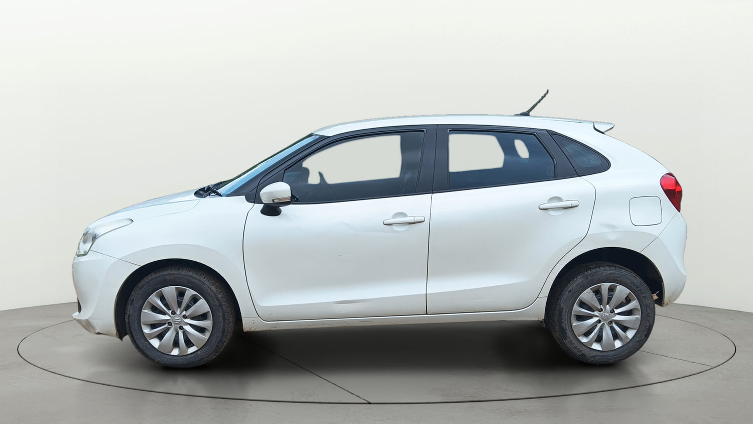 Used 2017 Maruti Suzuki Baleno Delta 1.2 Petrol Manual exterior LEFT SIDE VIEW