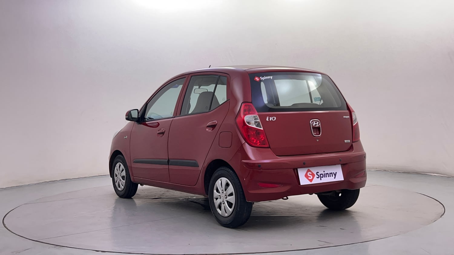 Used 2013 Hyundai i10 Magna 1.2 Kappa2 Petrol Manual exterior LEFT REAR CORNER VIEW