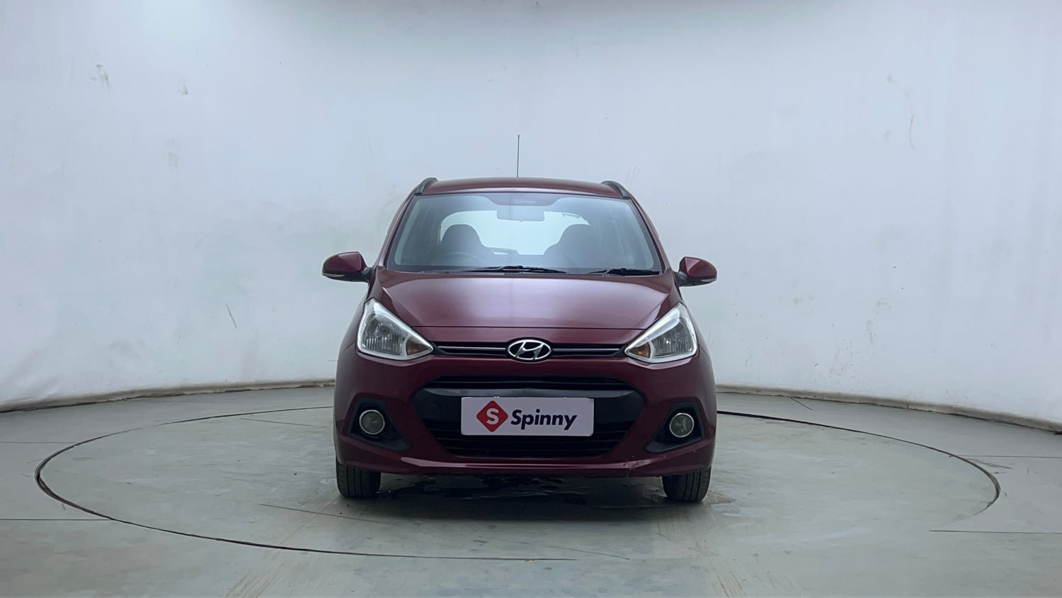 Used 2017 Hyundai Grand i10 Asta AT 1.2 Kappa VTVT (O) Petrol Automatic exterior FRONT VIEW
