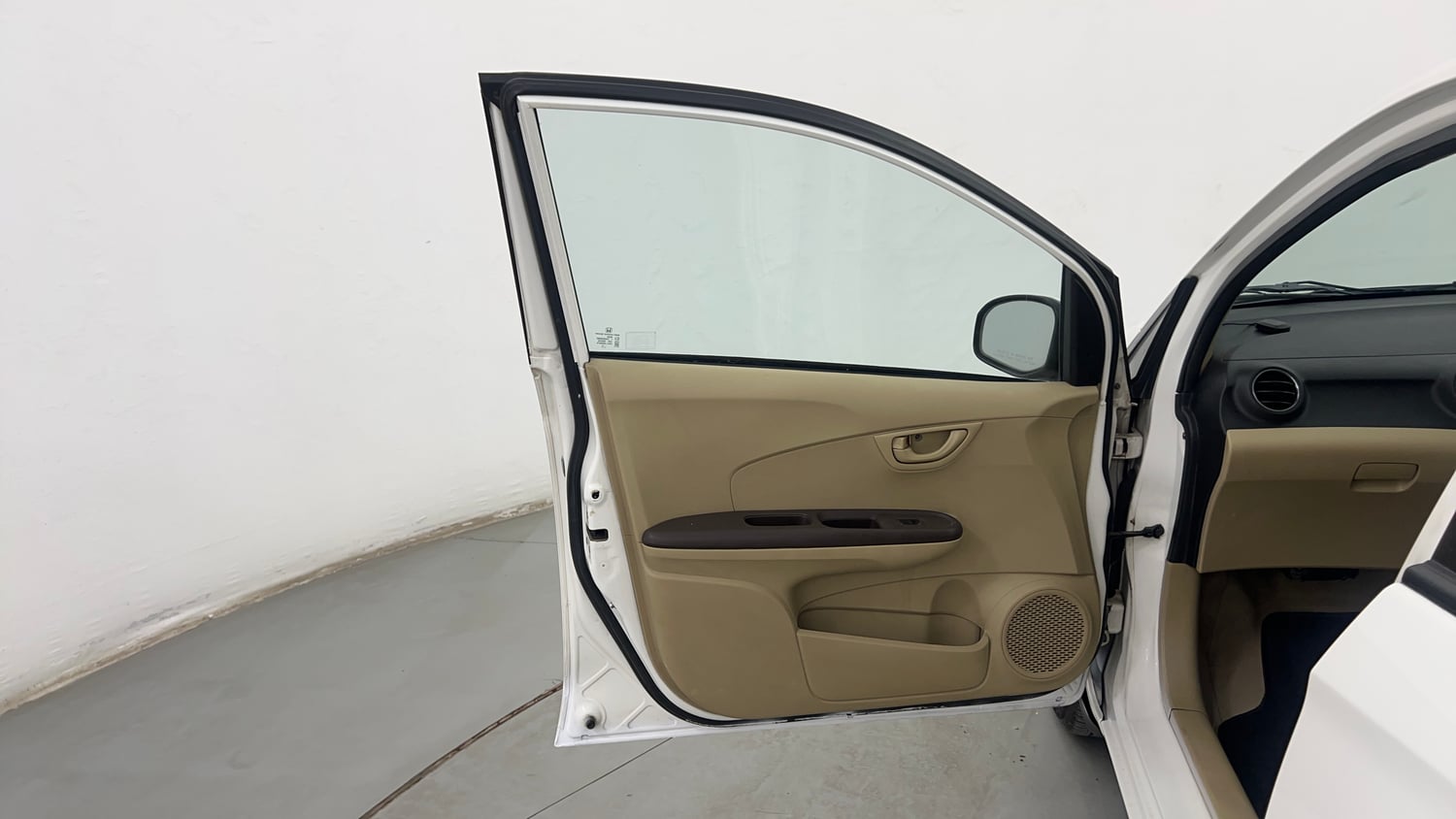 Used 2013 Honda Amaze 1.5 S i-DTEC Diesel Manual interior LEFT FRONT DOOR OPEN VIEW