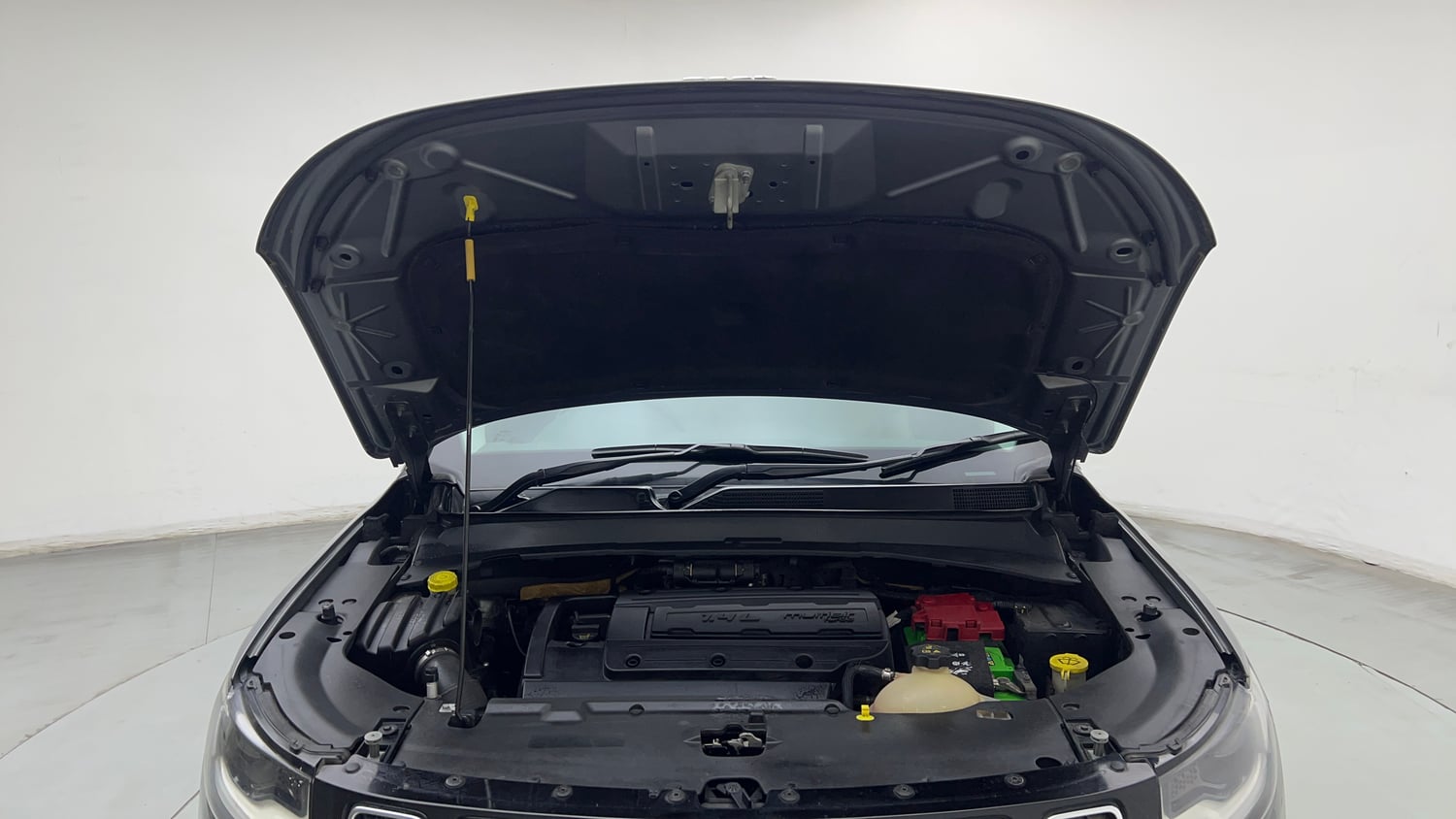 Used 2019 Jeep Compass Limited Plus Petrol AT Petrol Automatic engine ENGINE & BONNET OPEN FRONT VIEW