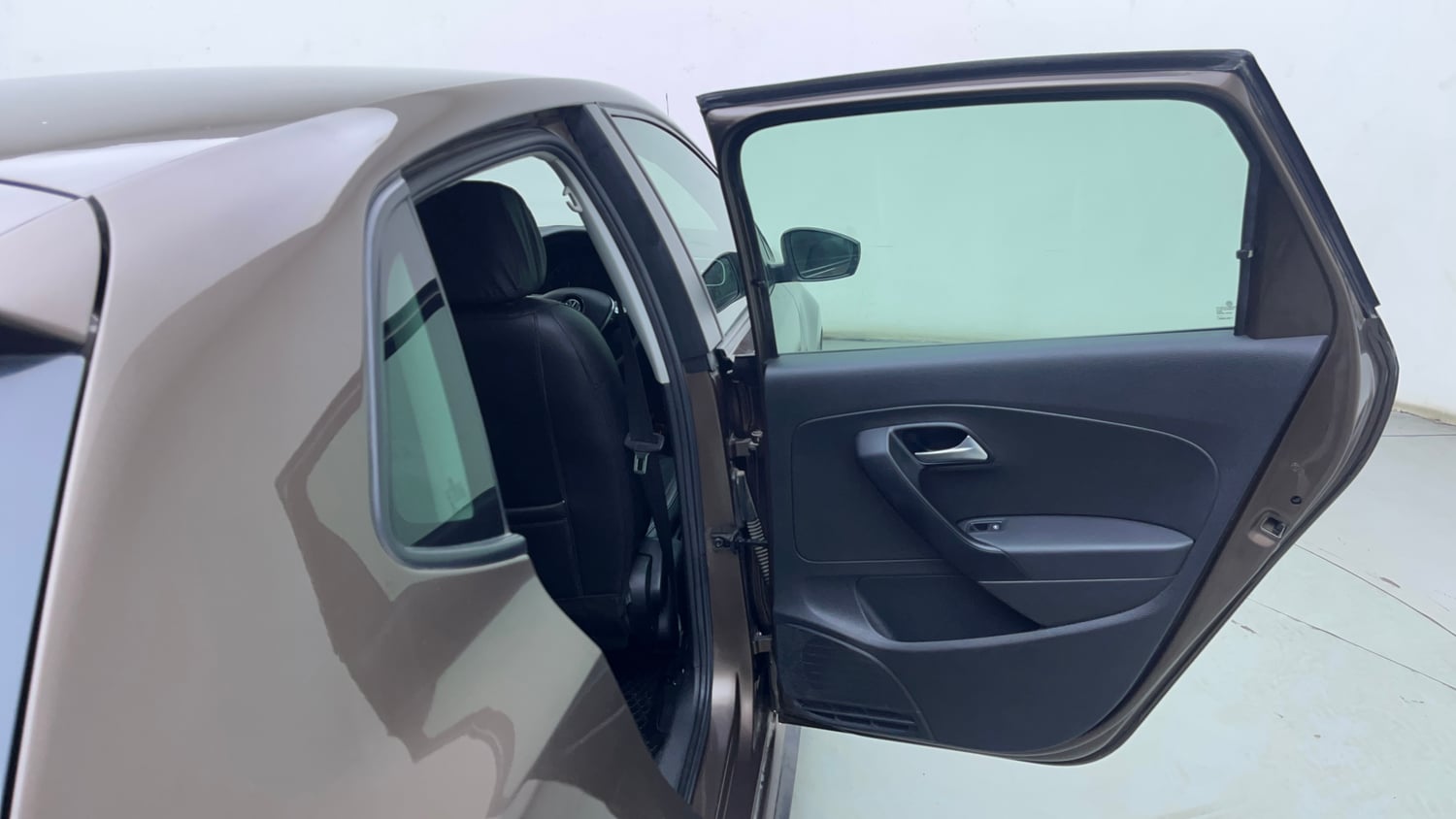 Used 2021 Volkswagen Polo Highline Plus 1.0L TSI Petrol Manual interior RIGHT REAR DOOR OPEN VIEW